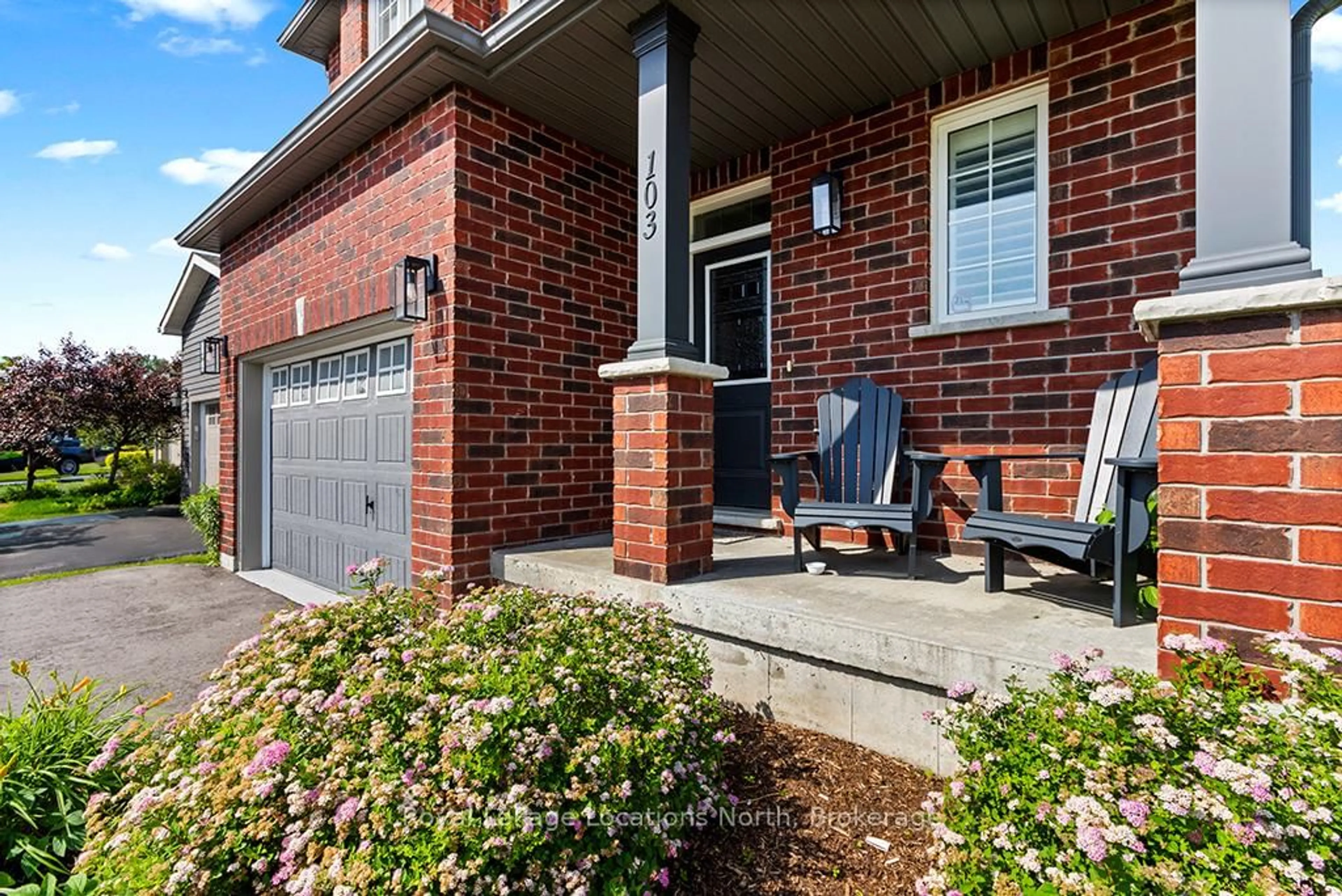 Home with brick exterior material, street for 103 Garbutt Cres, Collingwood Ontario L9Y 0H5