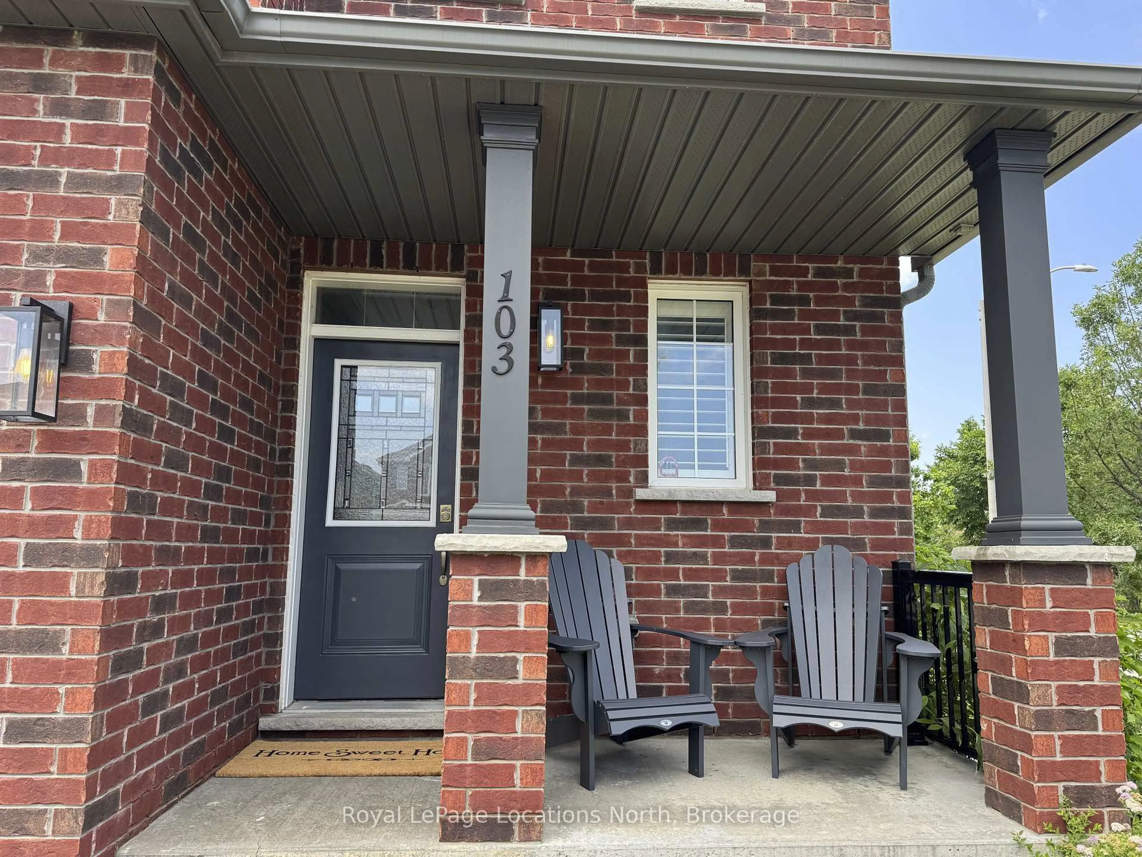 Home with brick exterior material, street for 103 Garbutt Cres, Collingwood Ontario L9Y 0H5