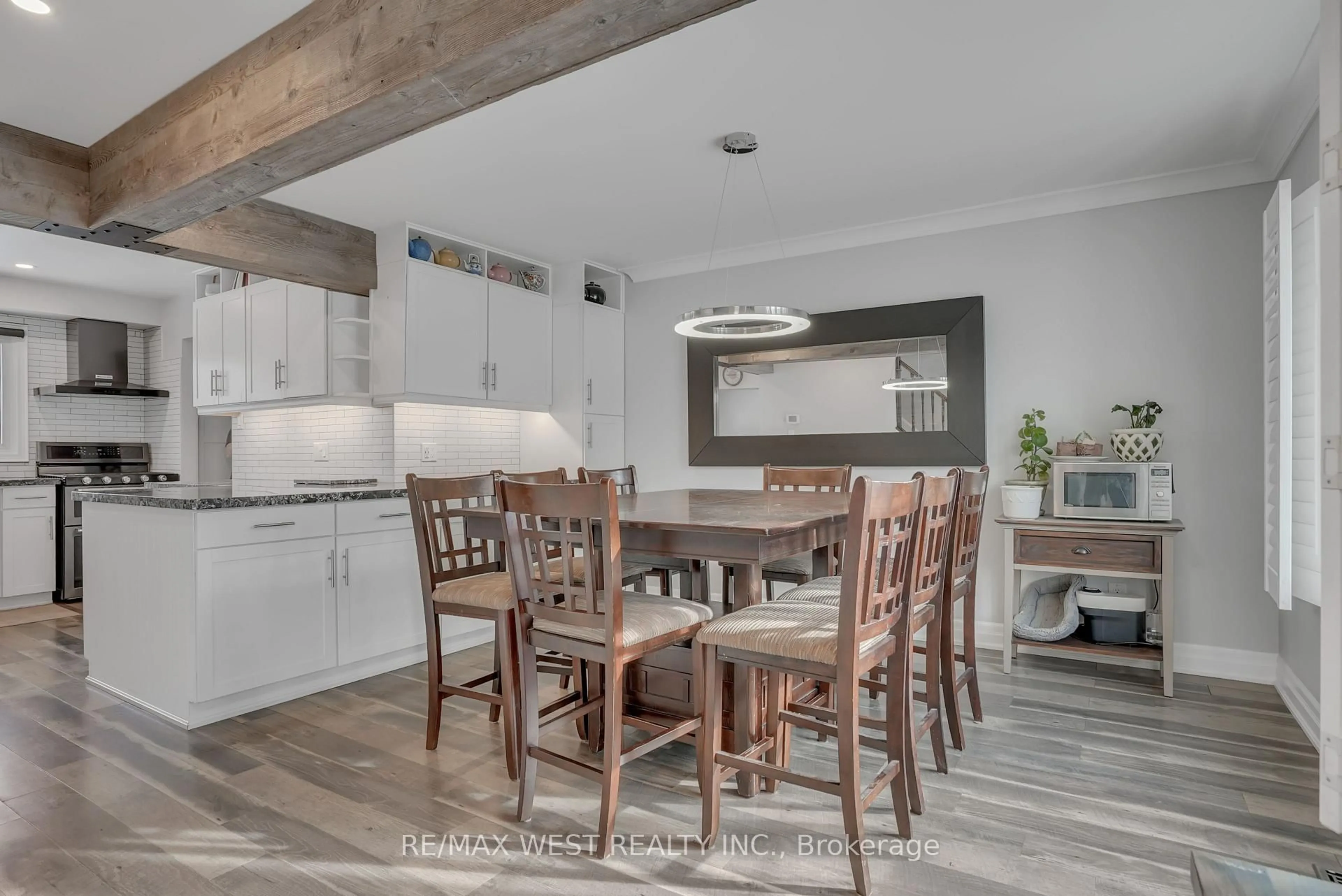 Open concept kitchen, unknown for 64 Heather St, Barrie Ontario L4N 4N1