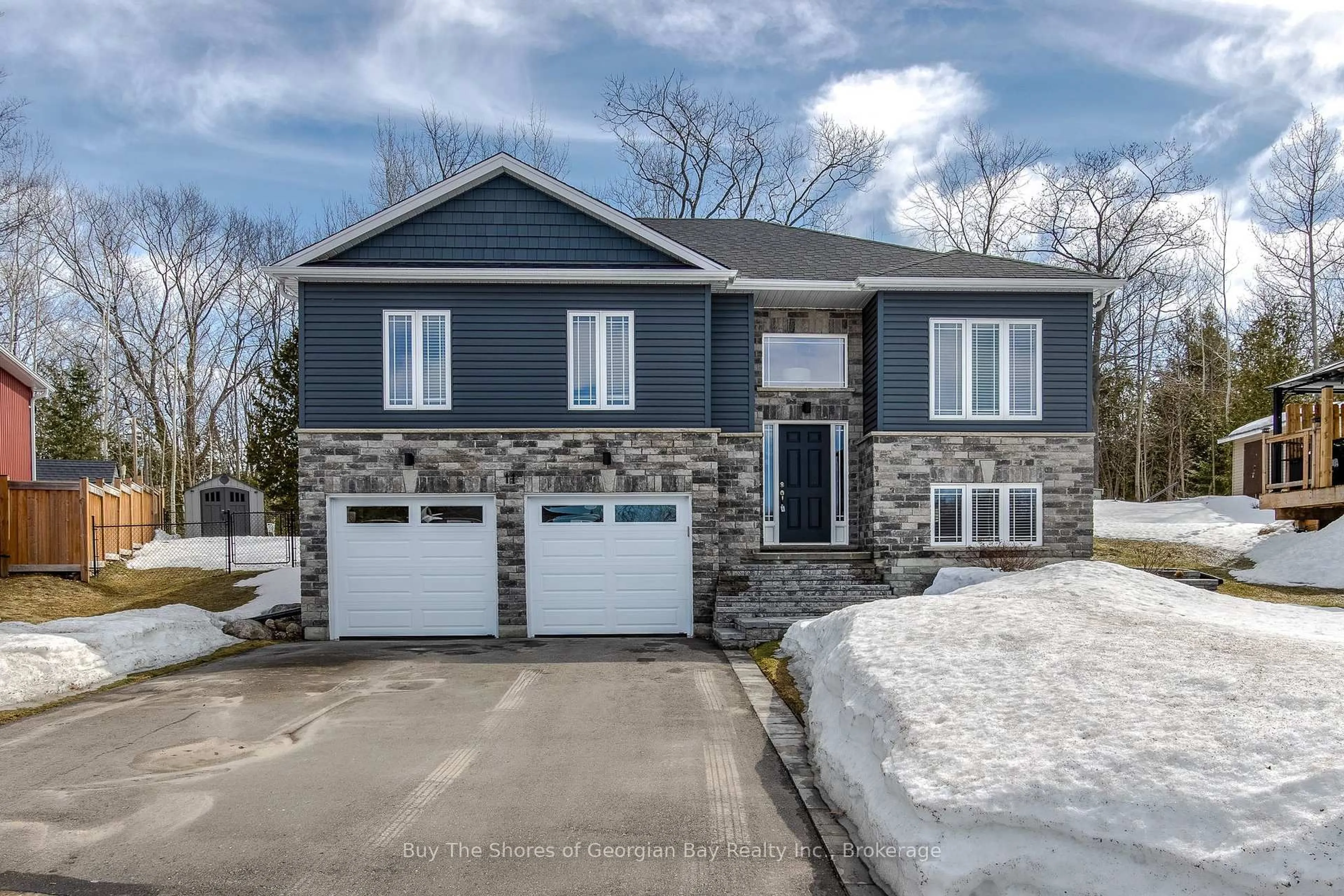 Home with brick exterior material, street for 11 Ralph Dalton Blvd, Tay Ontario L0K 2A0