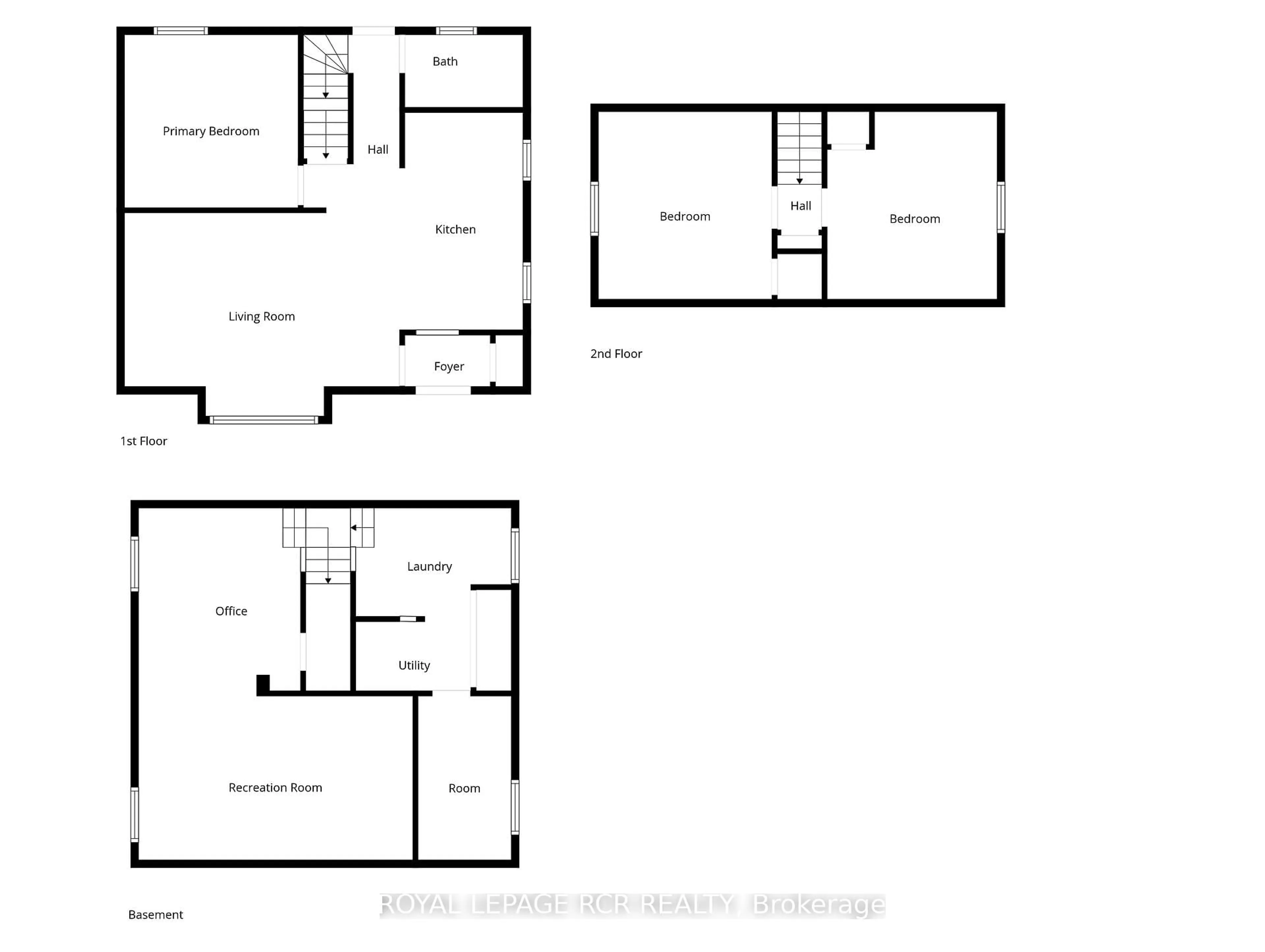 Floor plan for 65 Donald St, Barrie Ontario L4N 1E5