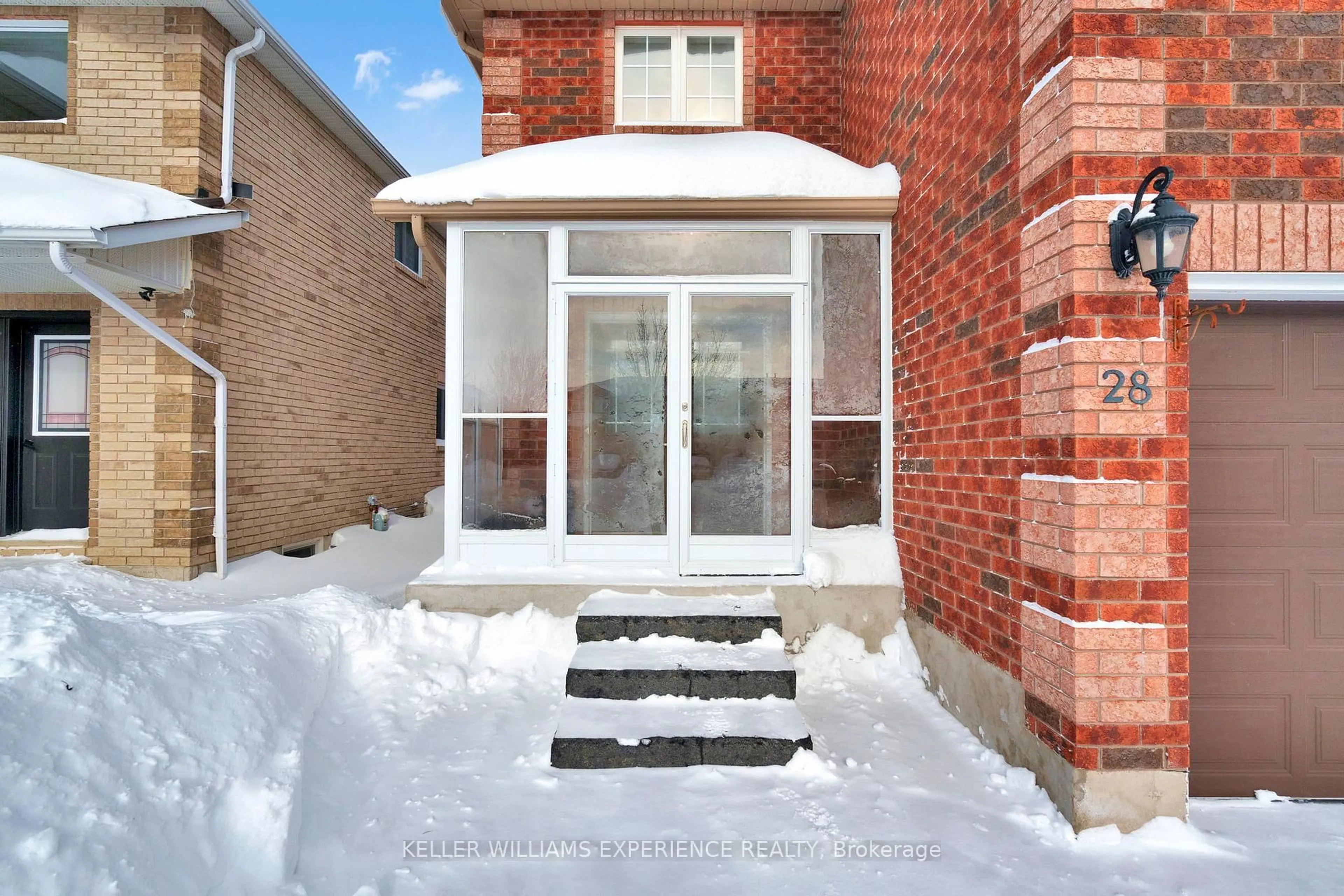 Home with brick exterior material, street for 28 Coronation Pkwy, Barrie Ontario L4M 7J8