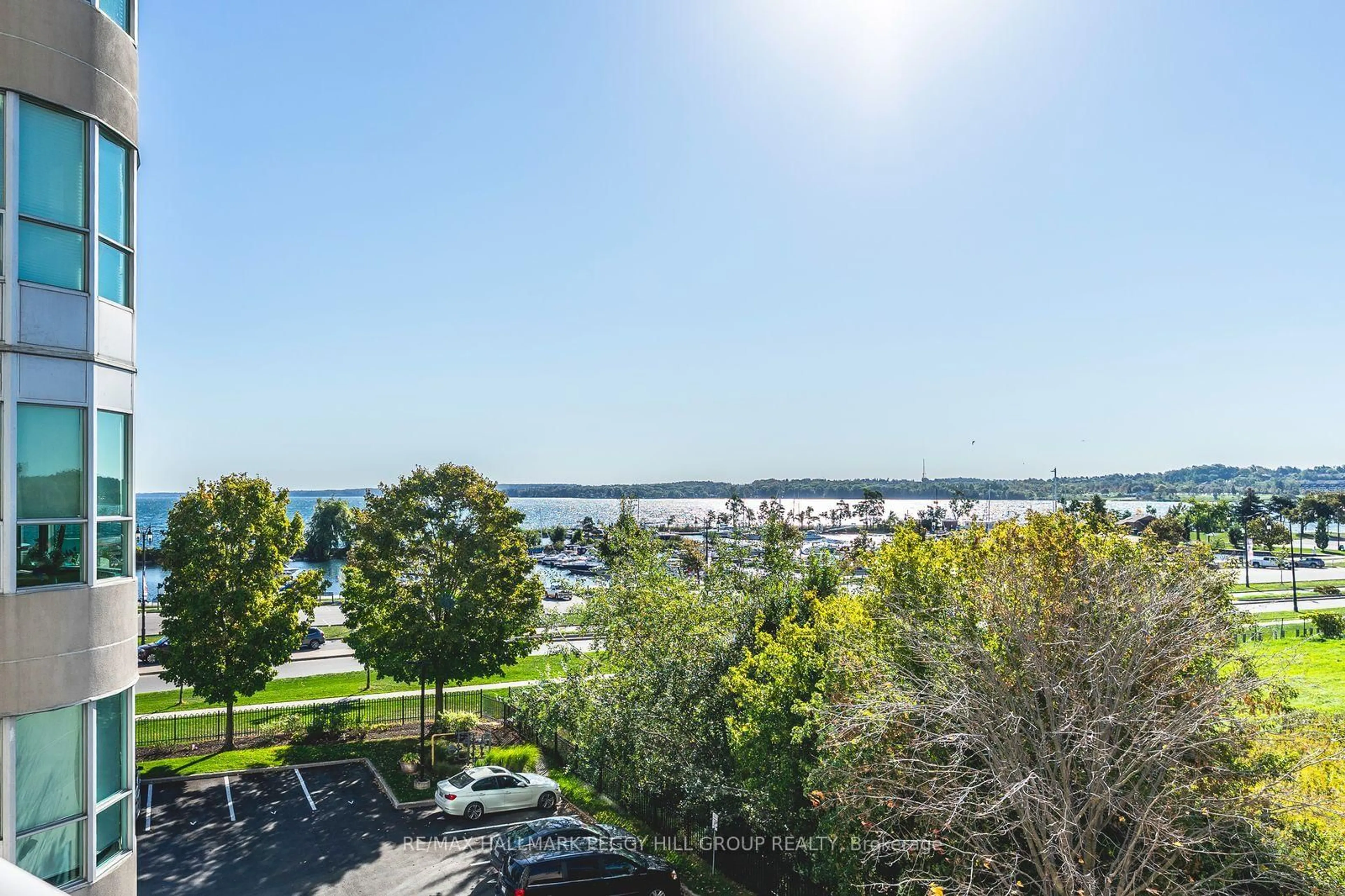 Patio, water/lake/river/ocean view for 2 Toronto St #401, Barrie Ontario L4N 9R2