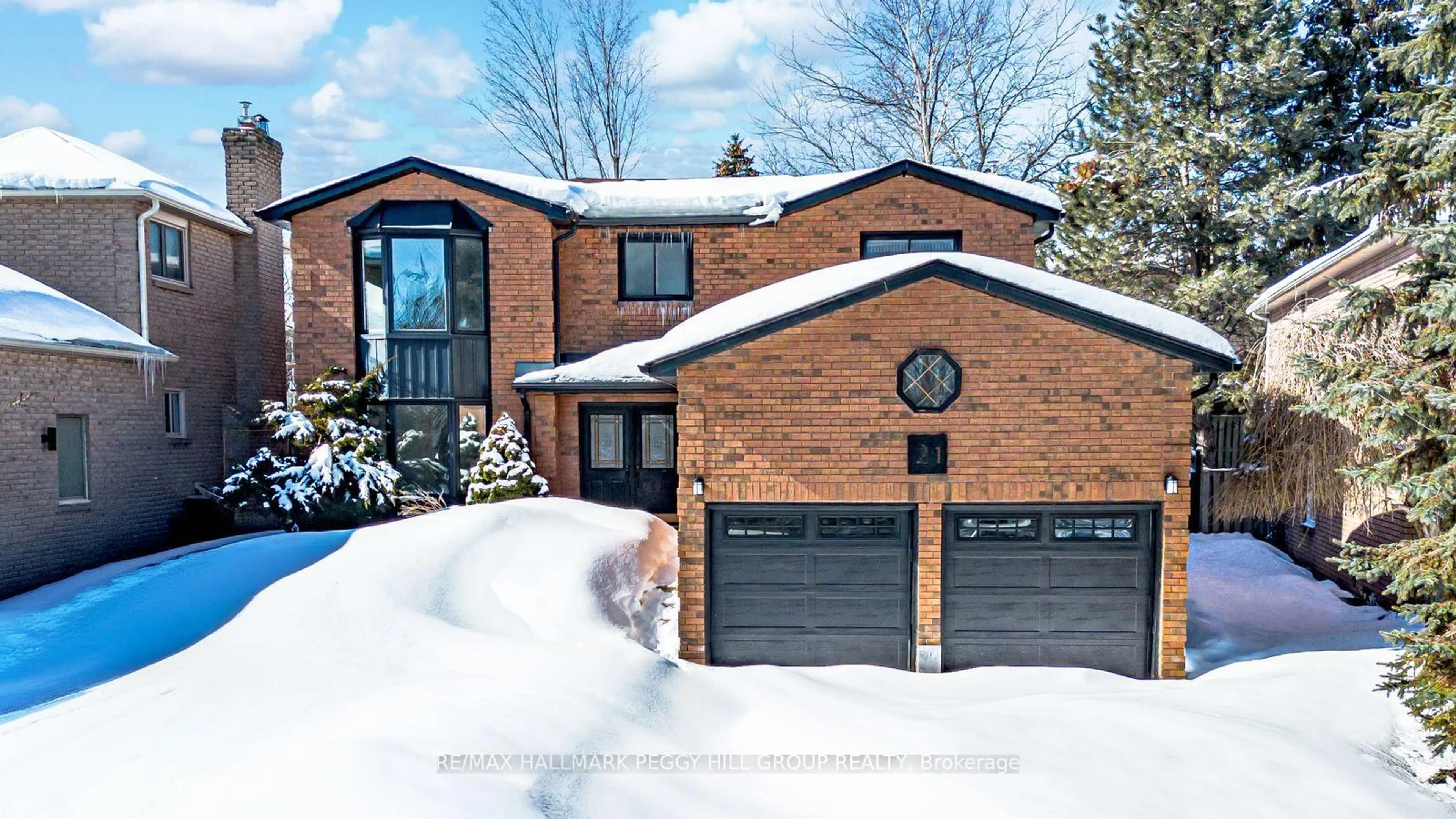 Home with brick exterior material, street for 21 Autumn Lane, Barrie Ontario L4N 6G8