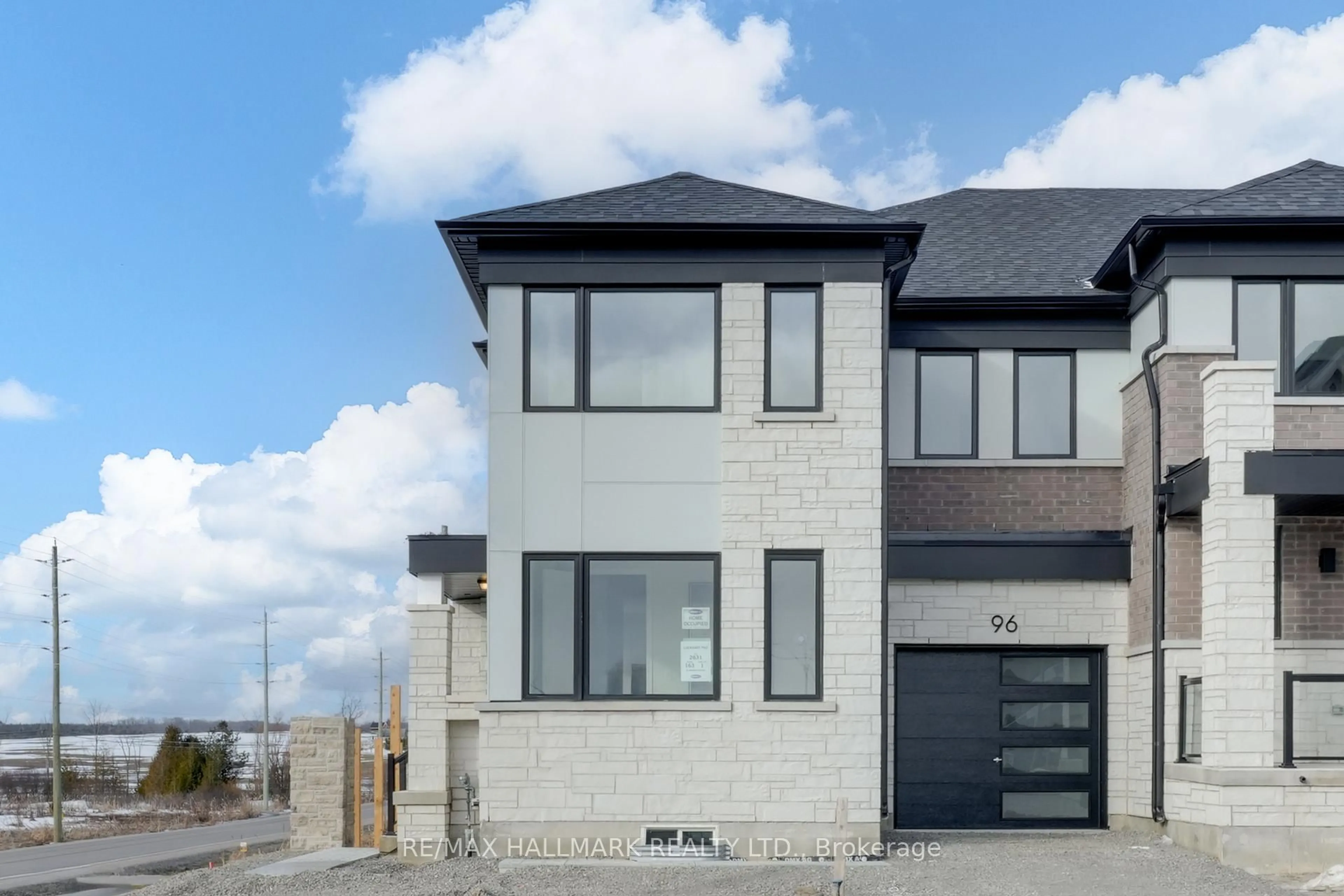 Home with brick exterior material, street for 96 Vinewood Cres, Barrie Ontario L9J 1B4