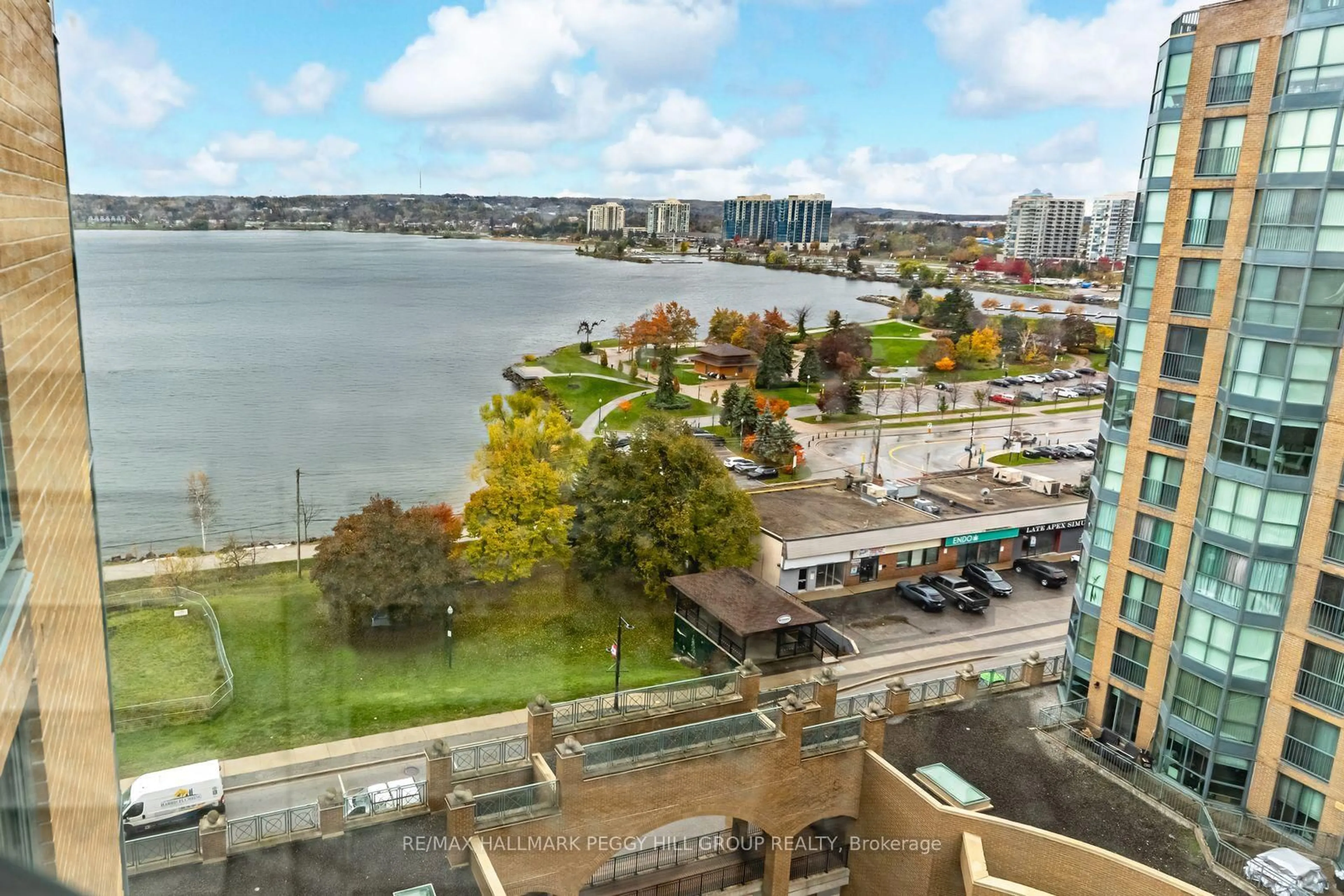 Patio, water/lake/river/ocean view for 150 Dunlop St #1103, Barrie Ontario L4M 6H1