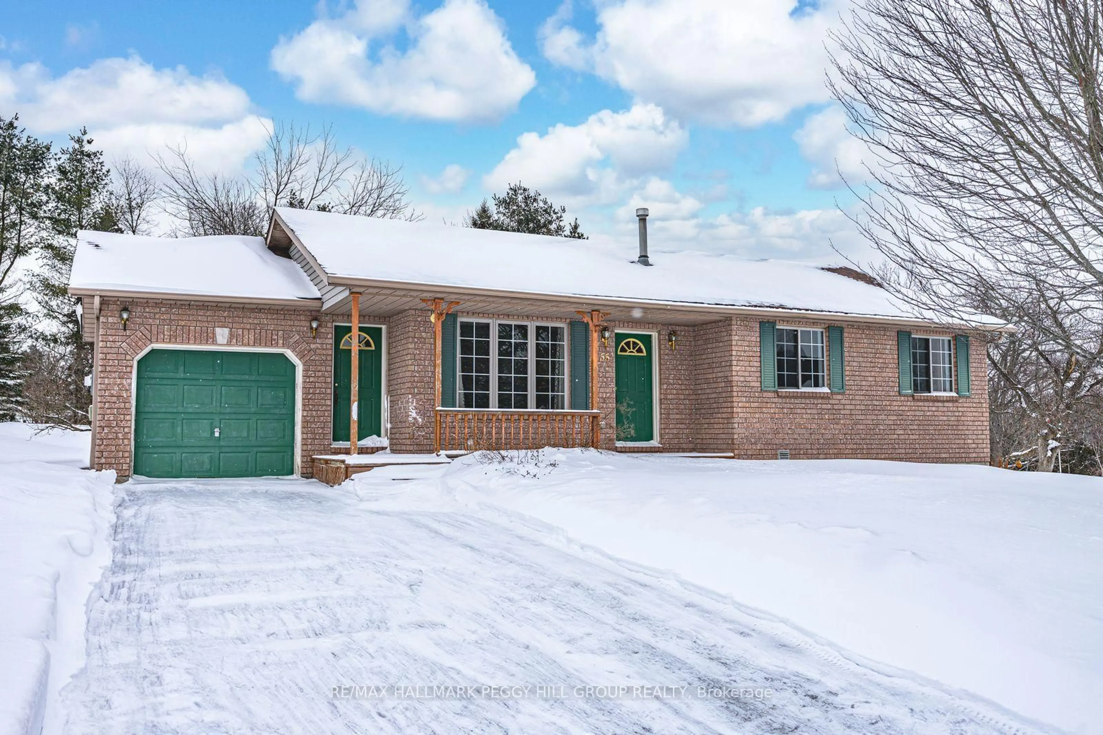 Home with brick exterior material, street for 55 Marlow Circ, Springwater Ontario L0L 1V0