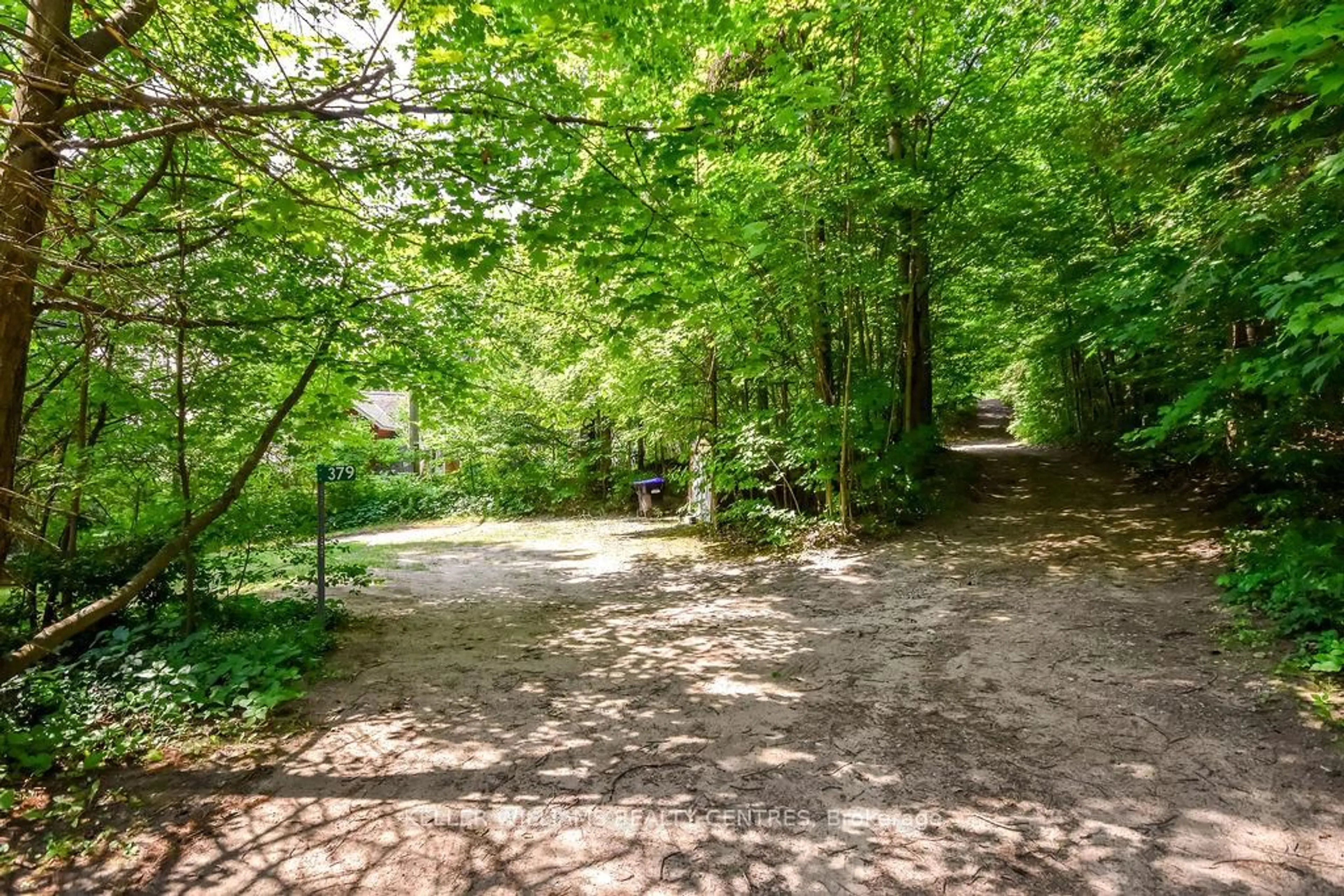 Patio, forest/trees view for 379 Champlain Rd, Penetanguishene Ontario L9M 1S3