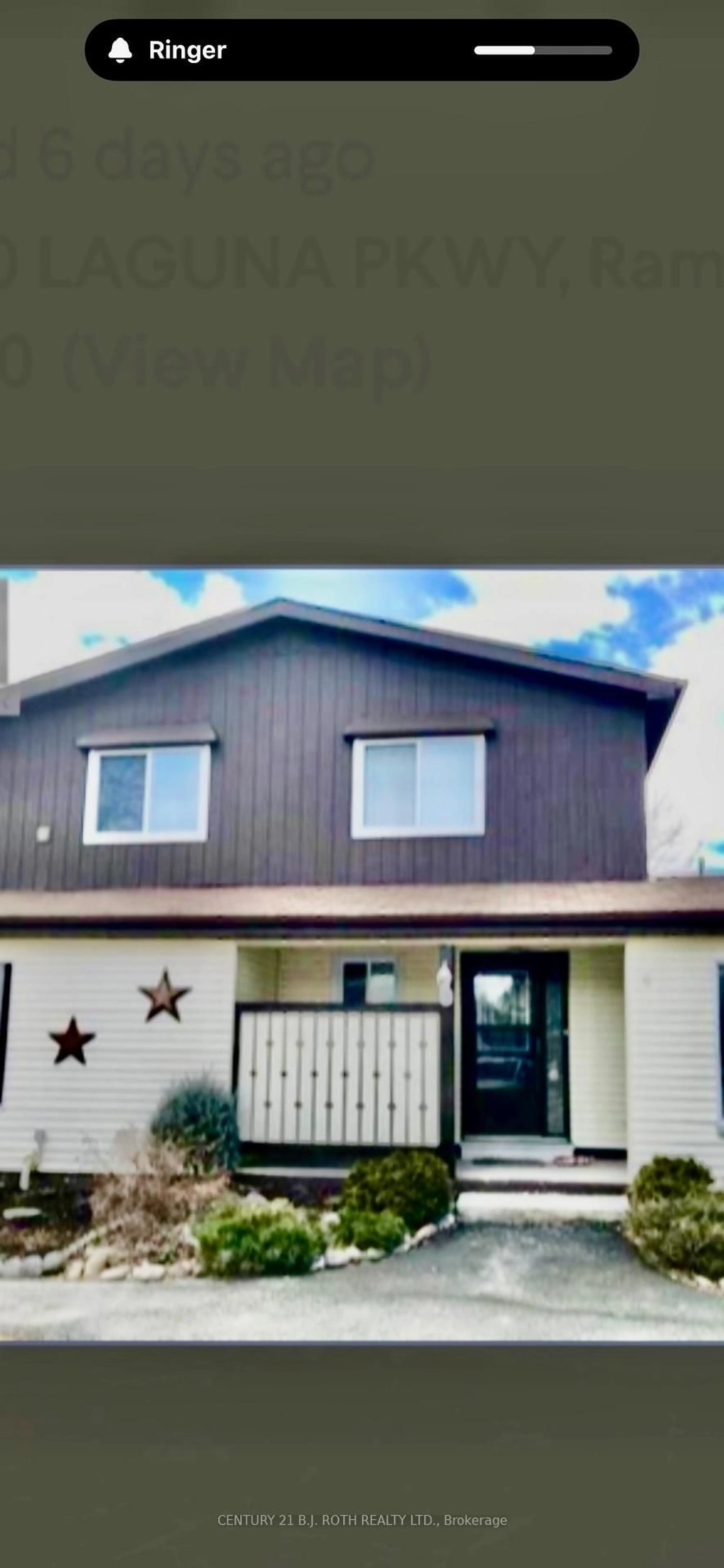 Home with vinyl exterior material, street for 70 Laguna Pkwy #6, Ramara Ontario L0K 1B0