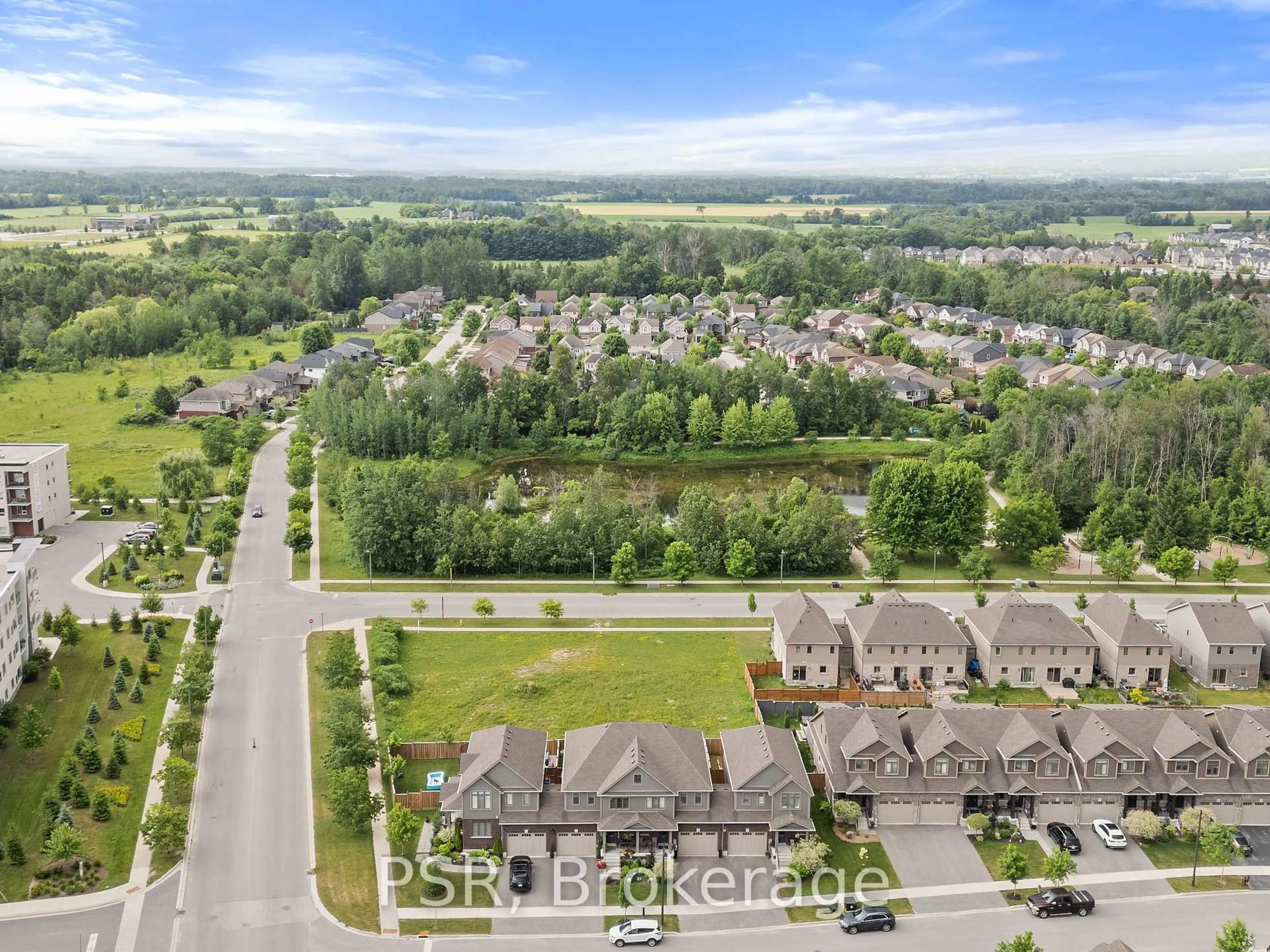 A pic from outside/outdoor area/front of a property/back of a property/a pic from drone, unknown for 48 George Zubek Dr, Collingwood Ontario L9Y 1M5