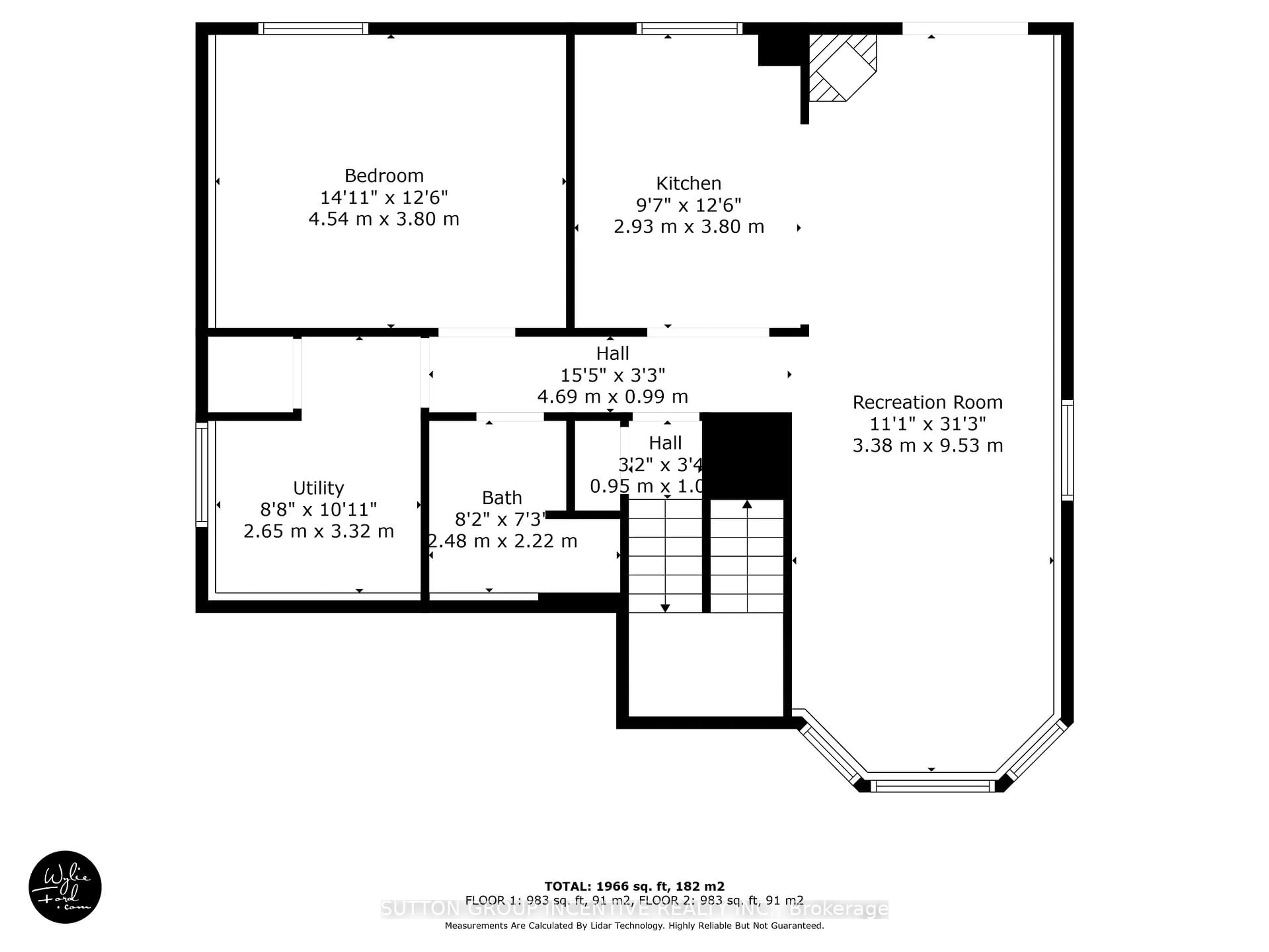 Floor plan for 635 Wayne Cres, Midland Ontario L4R 5E1