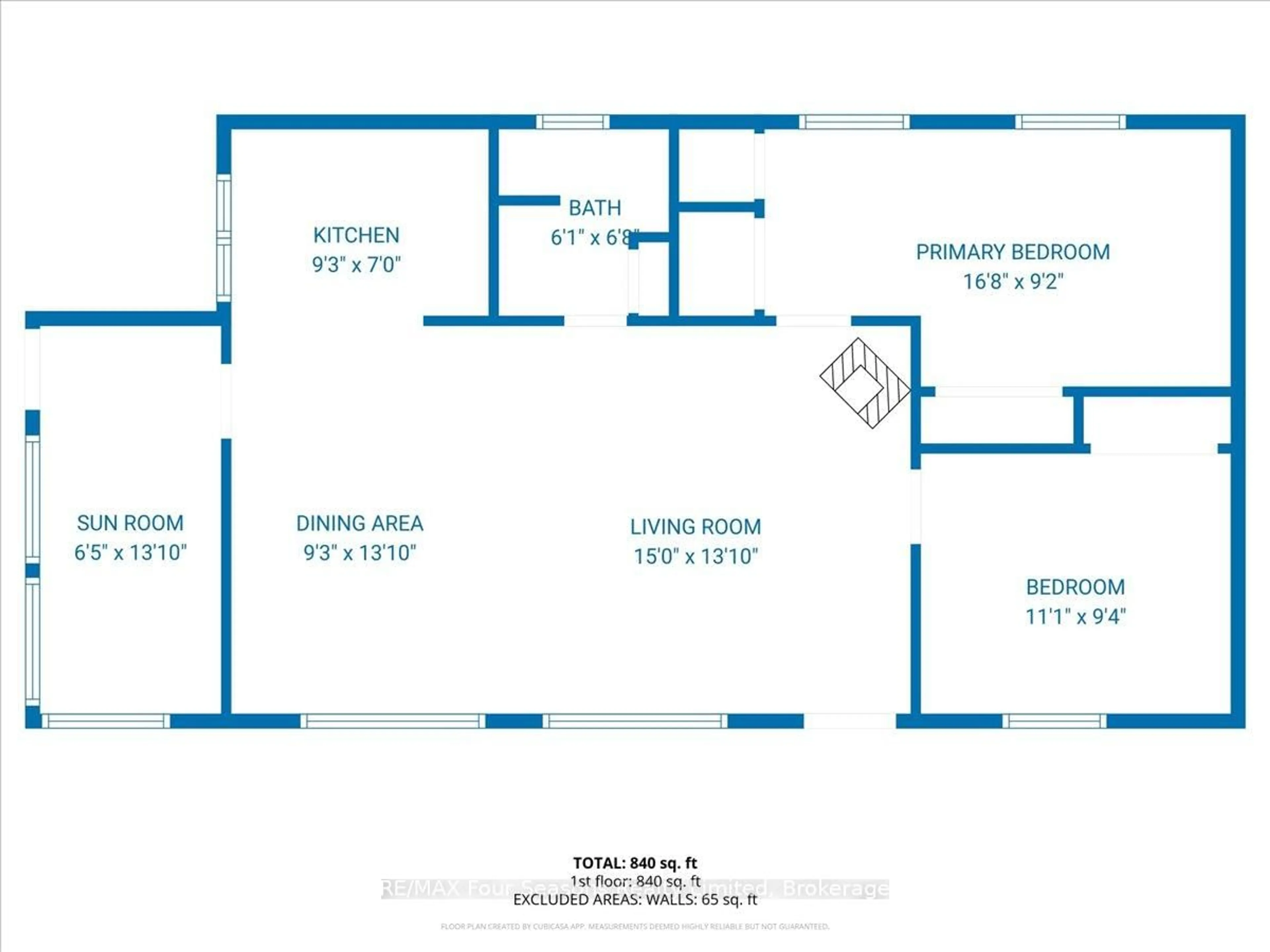 Floor plan for 220 Old Mosley St, Wasaga Beach Ontario L9Z 2J2