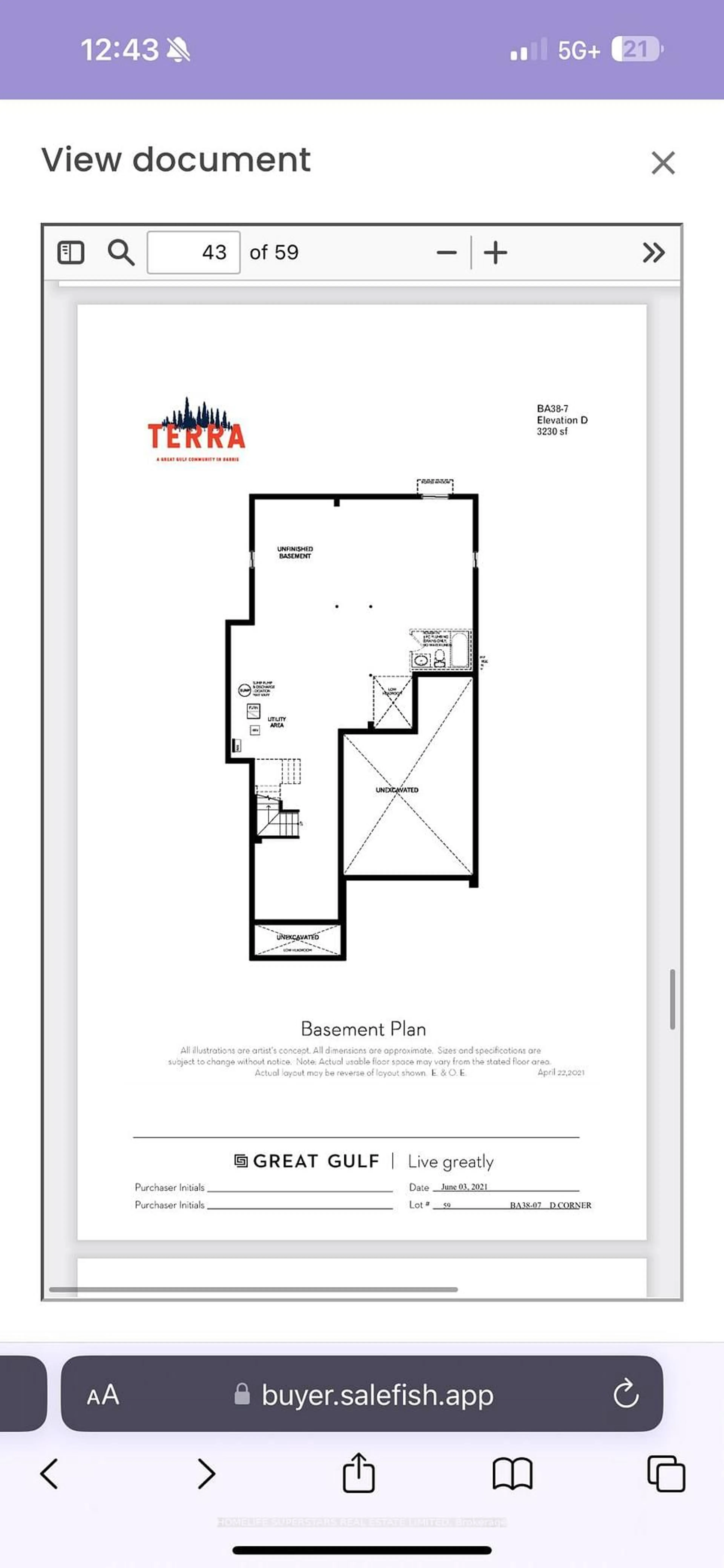 Floor plan for 98 Shepherd Dr, Barrie Ontario L9S 2Z4