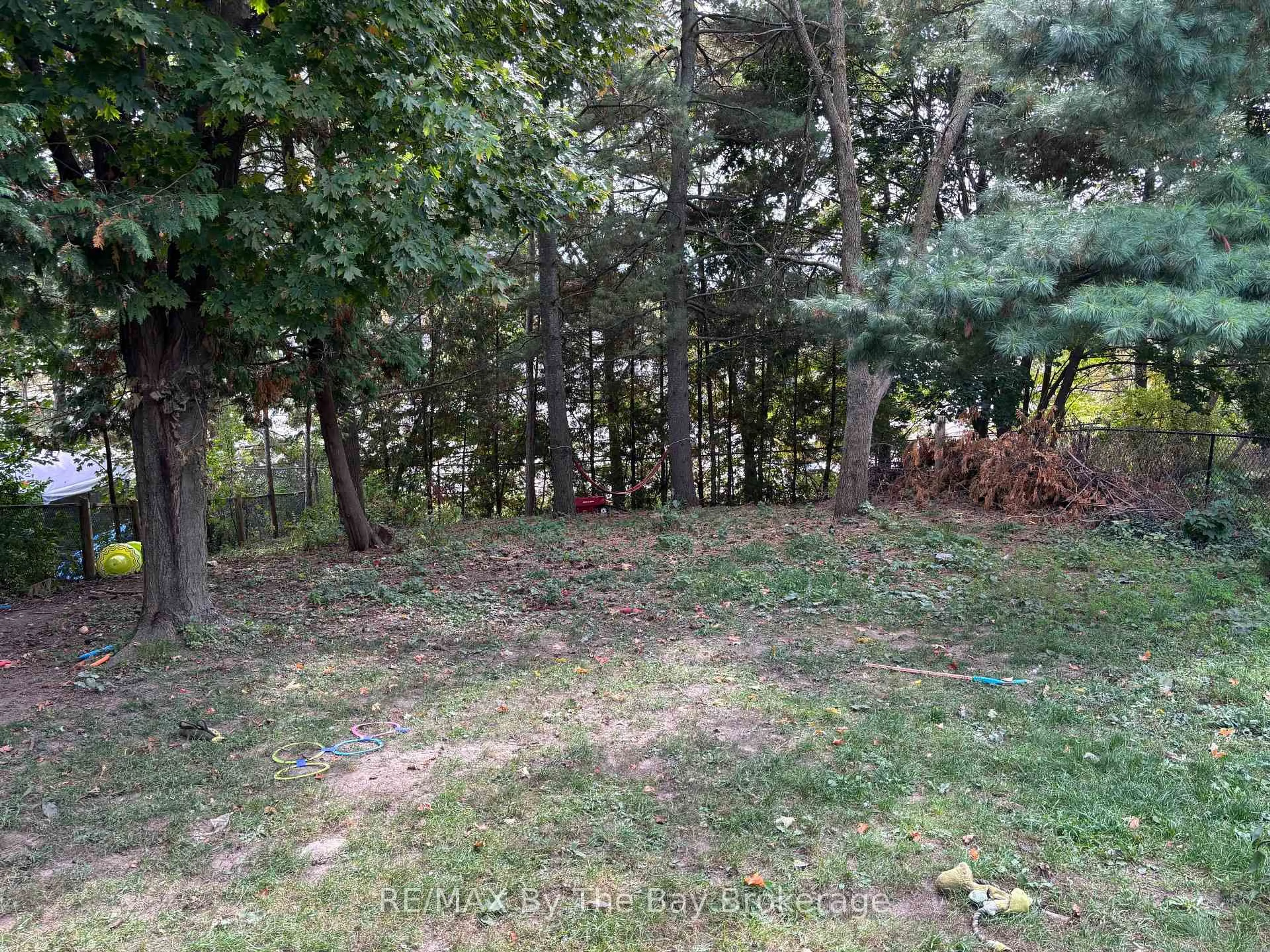 A pic from outside/outdoor area/front of a property/back of a property/a pic from drone, forest/trees view for 317 Hugel Ave, Midland Ontario L4R 1T5