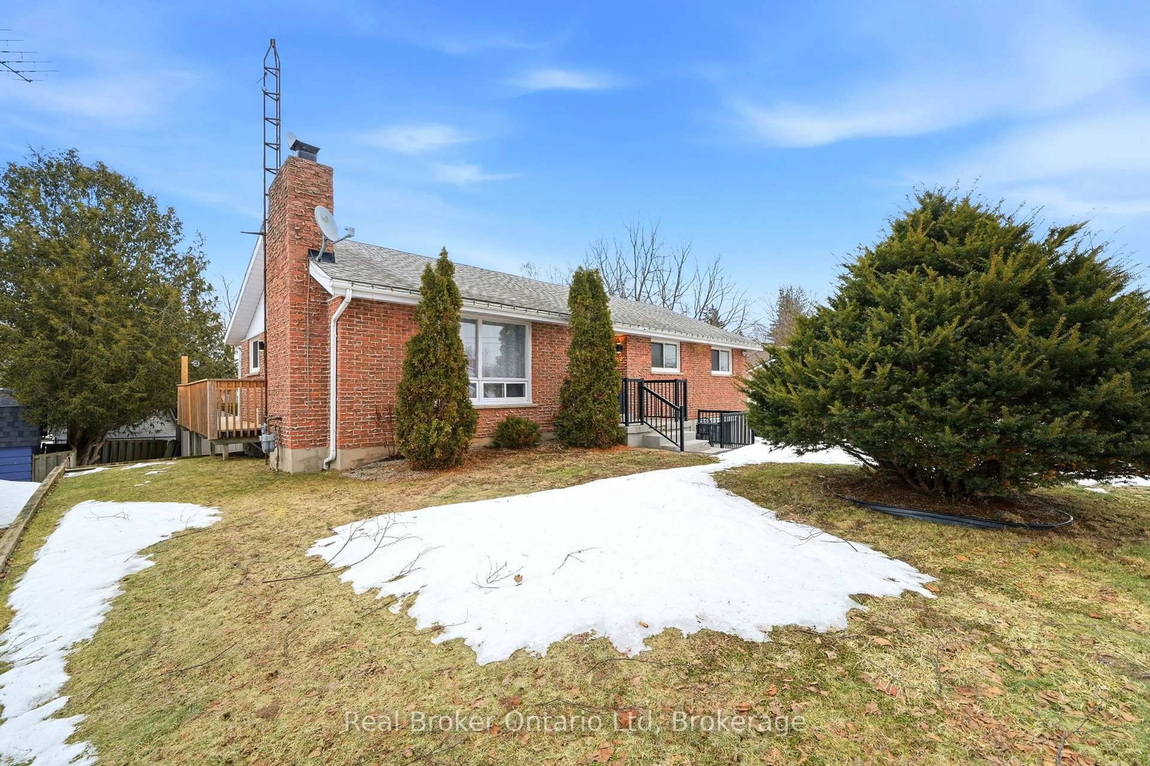 Home with brick exterior material, street for 8271 93 Highway, Tiny Ontario L0K 2E1