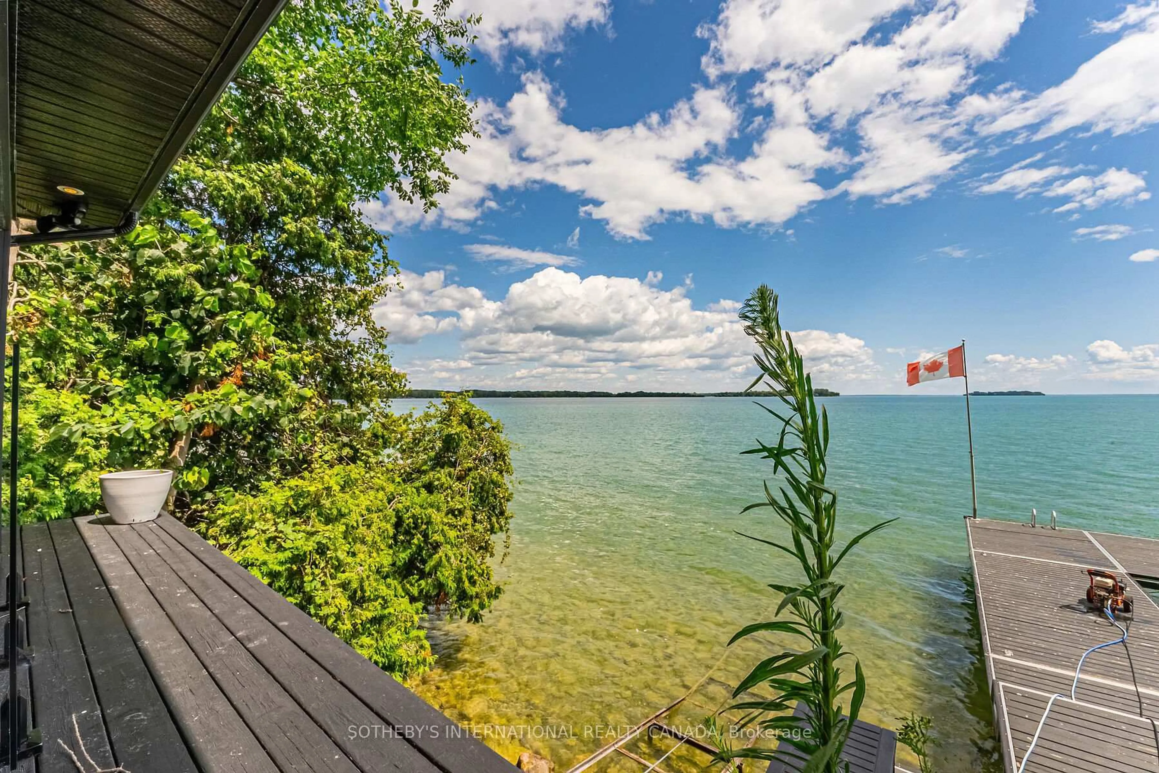 Patio, water/lake/river/ocean view for 45 Ivy Lane, Orillia Ontario L3V 6H1