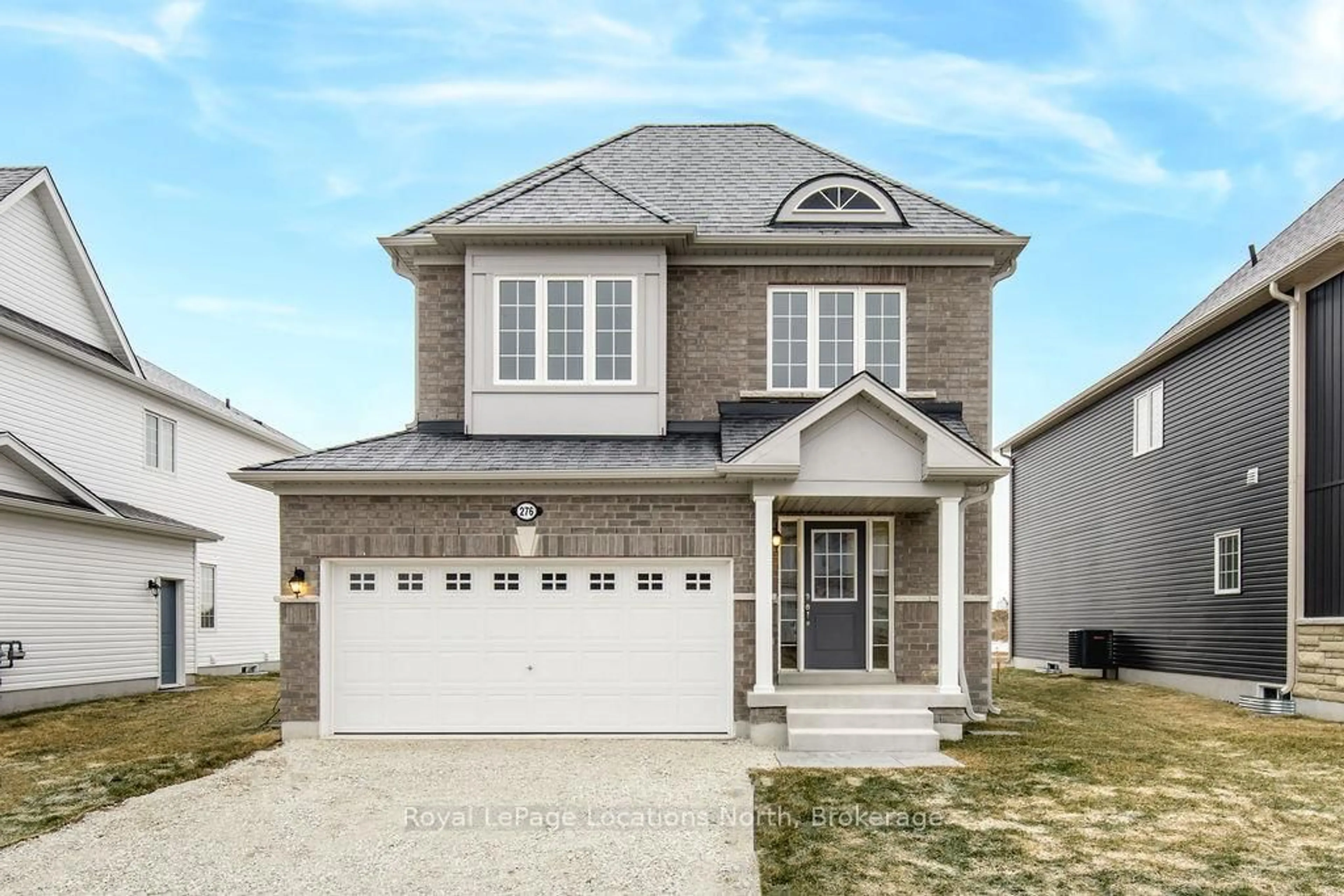 Home with vinyl exterior material, street for 276 Springfield Cres, Clearview Ontario L0M 1S0