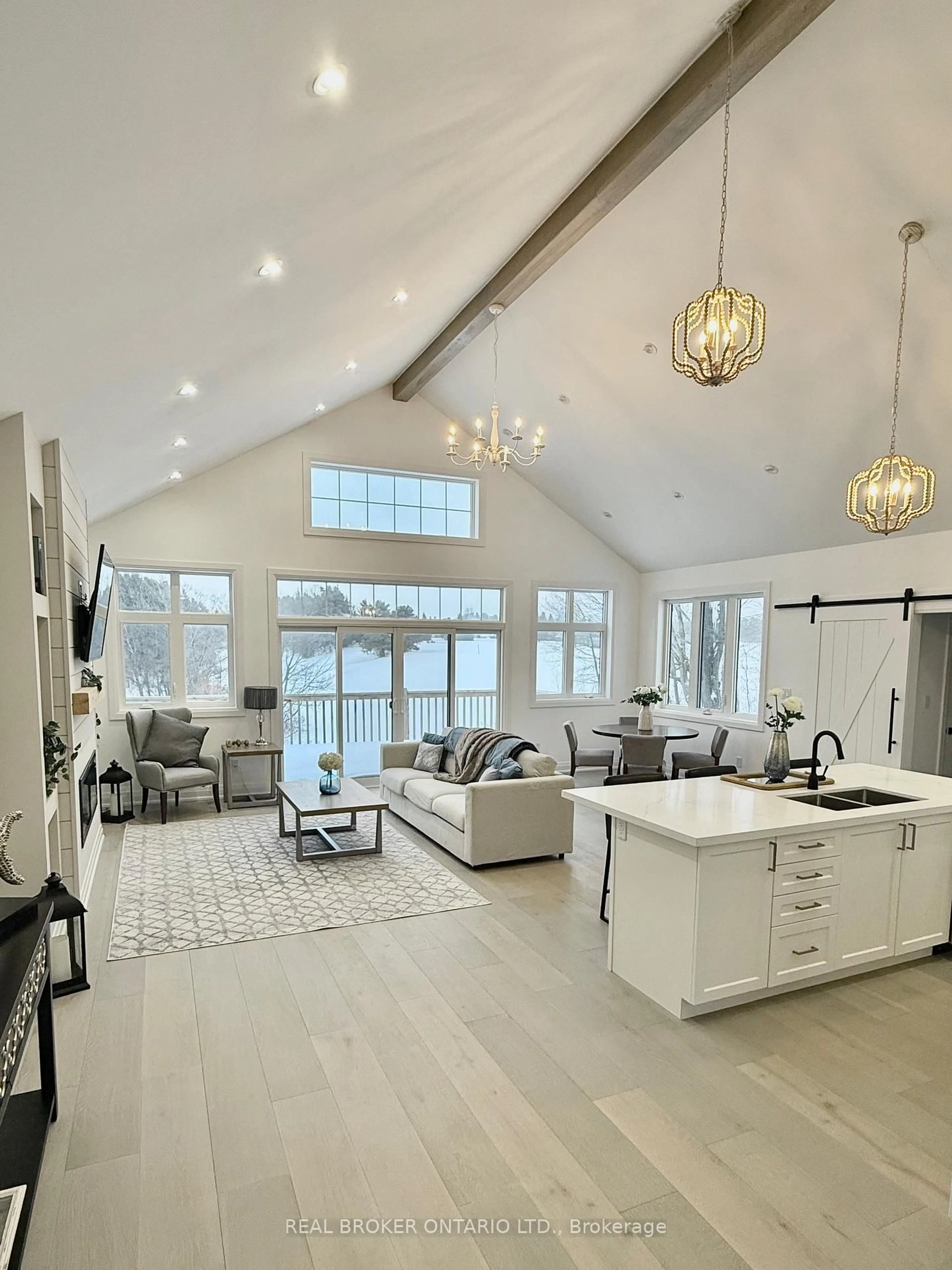 Open concept kitchen, unknown for n/a 2 Line, Oro-Medonte Ontario L0L 2N0