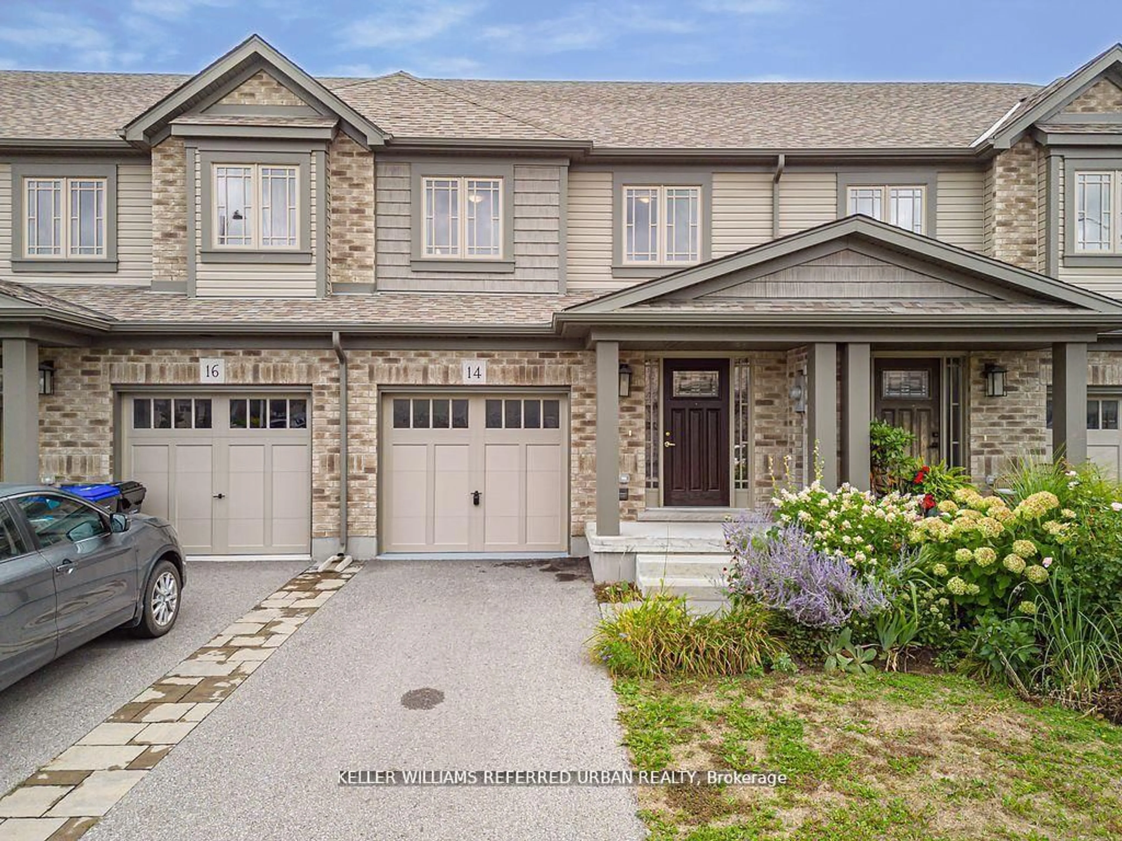 Home with brick exterior material, street for 14 Foley Cres, Collingwood Ontario L9Y 3B7