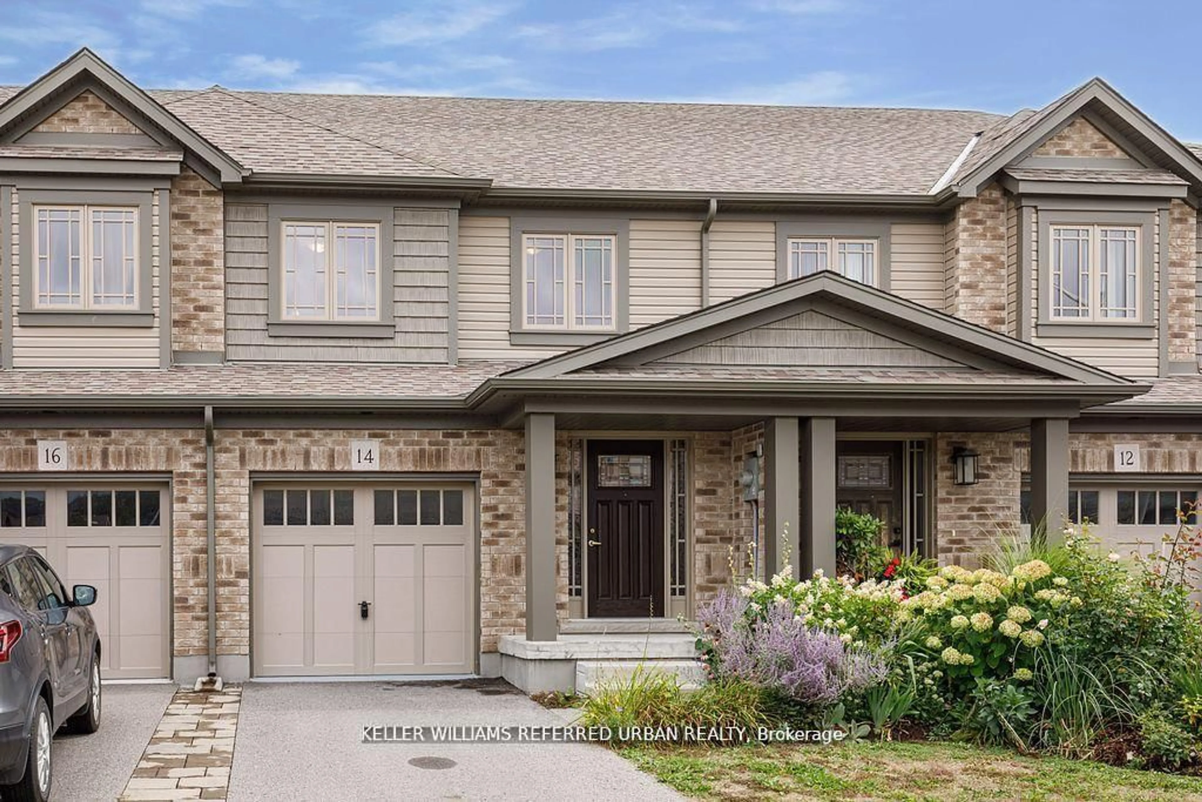 Home with brick exterior material, street for 14 Foley Cres, Collingwood Ontario L9Y 3B7