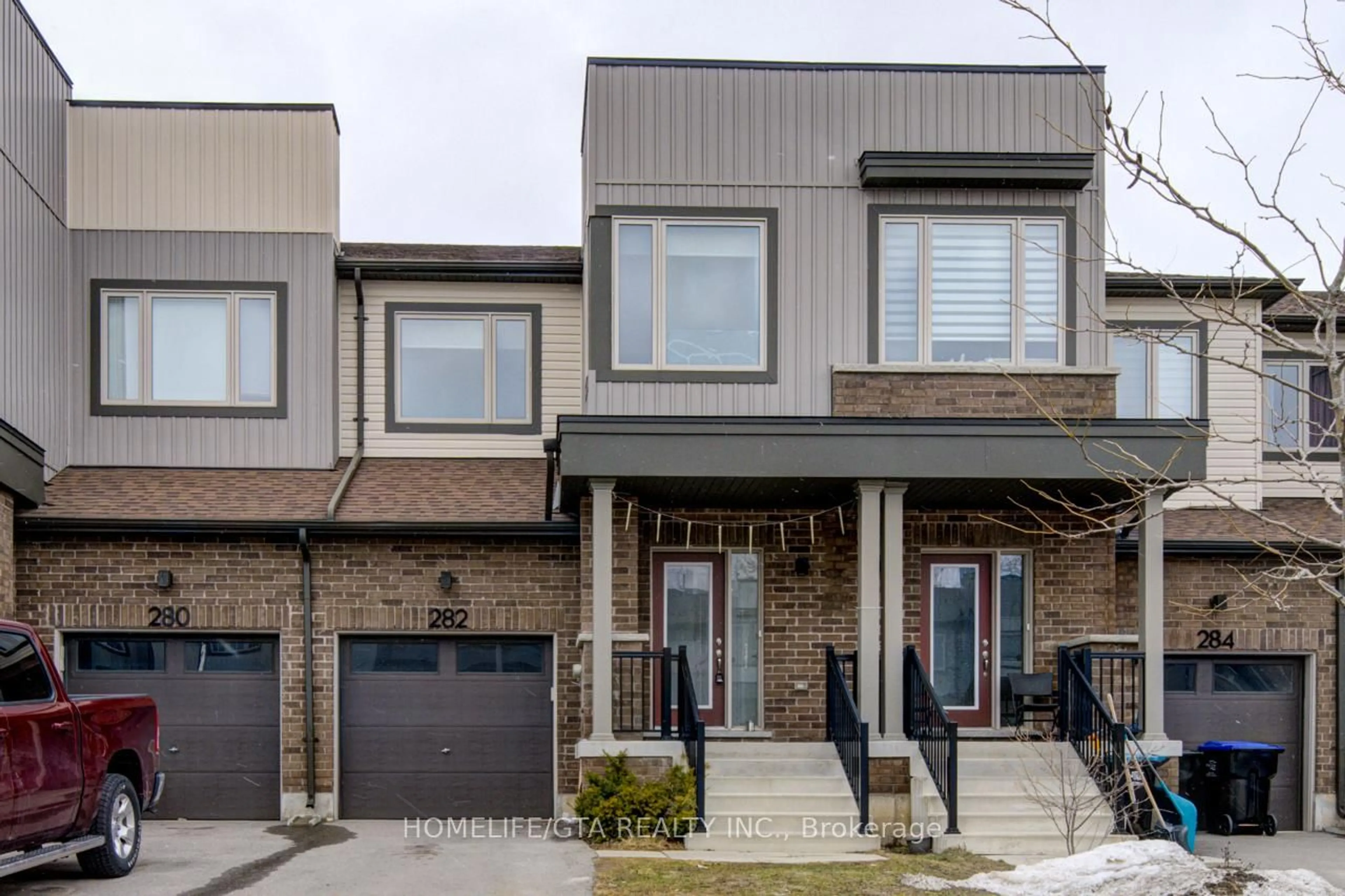 Home with brick exterior material, street for 282 ATKINSON St, Clearview Ontario L0M 1S0