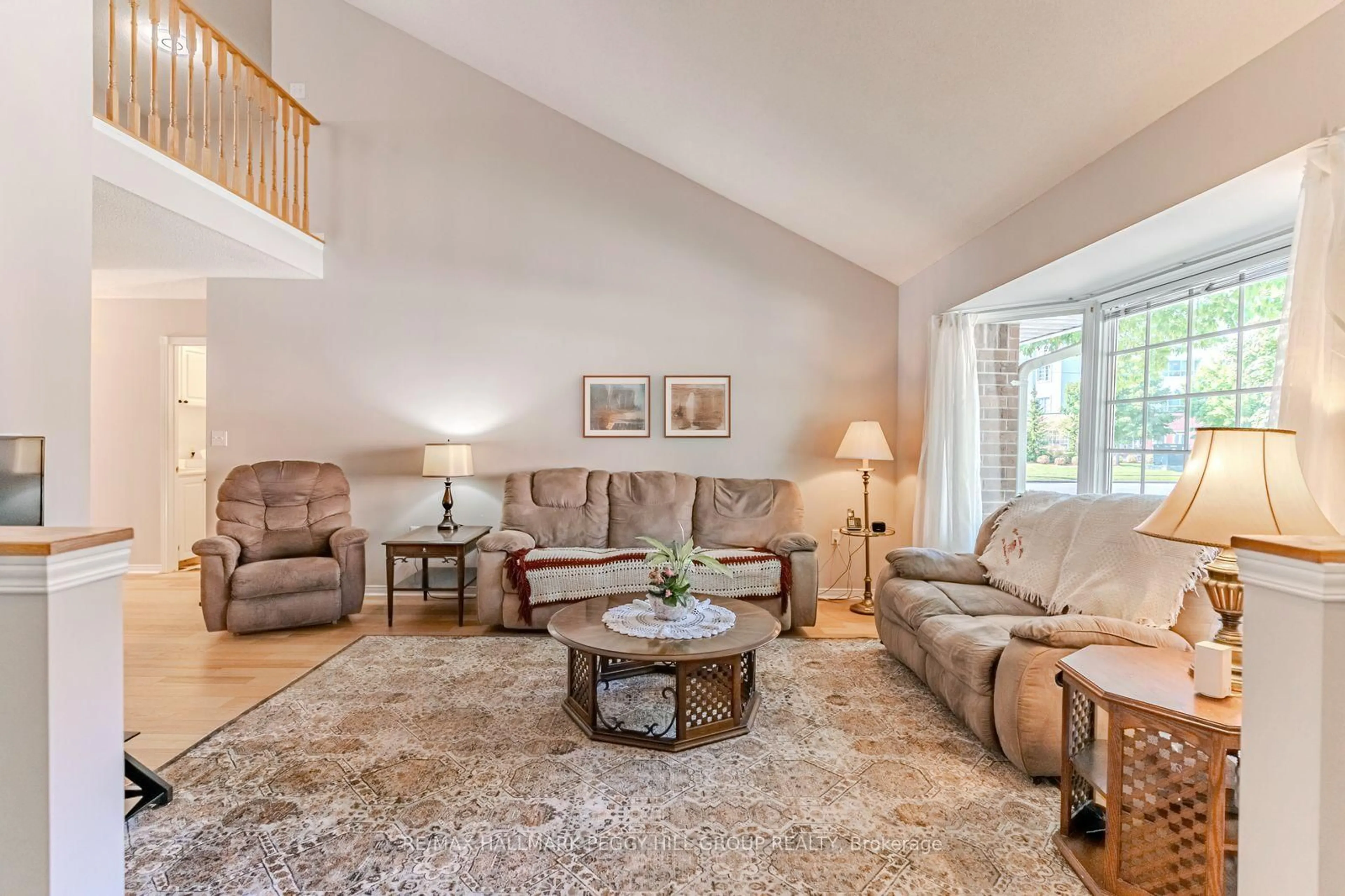 Living room with furniture, unknown for 40 Museum Dr #402, Orillia Ontario L3V 7T9