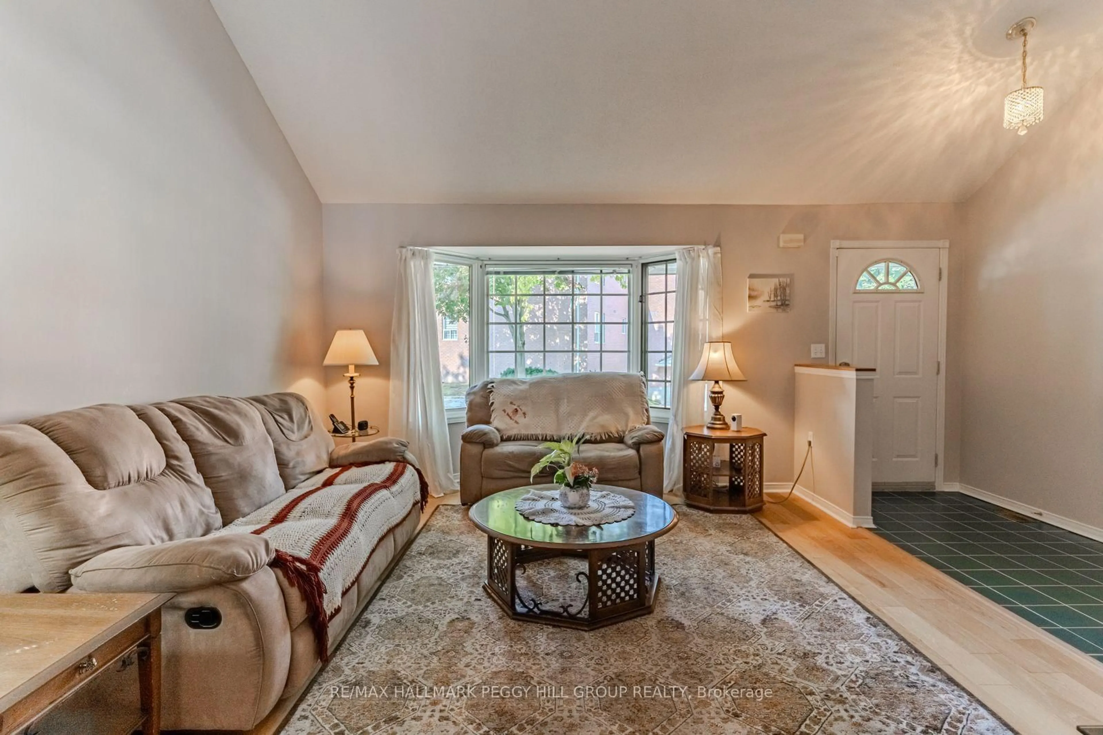 Living room with furniture, unknown for 40 Museum Dr #402, Orillia Ontario L3V 7T9