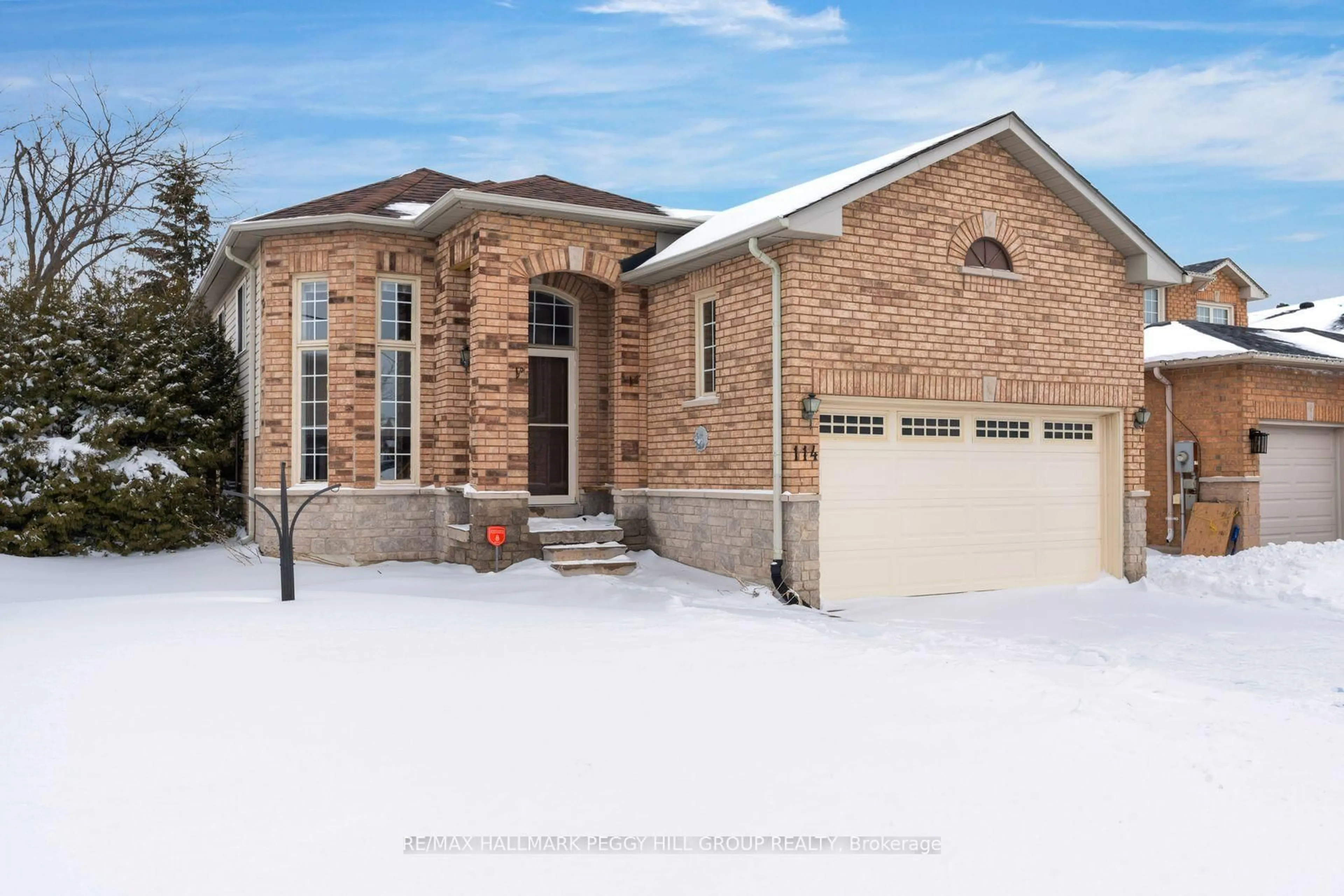 Home with brick exterior material, street for 114 Mapleton Ave, Barrie Ontario L4N 9N6