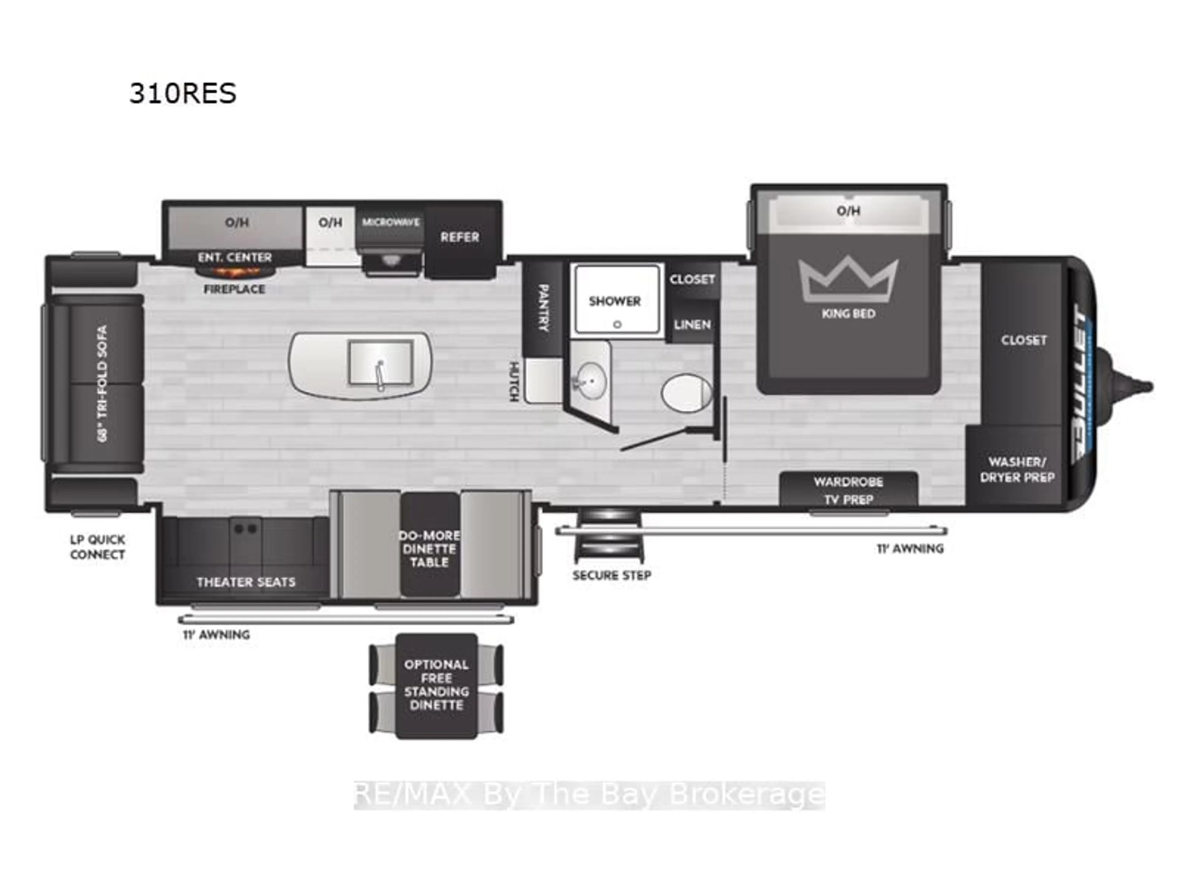Floor plan for 85 Theme Park Dr #133, Wasaga Beach Ontario L9Z 1X7