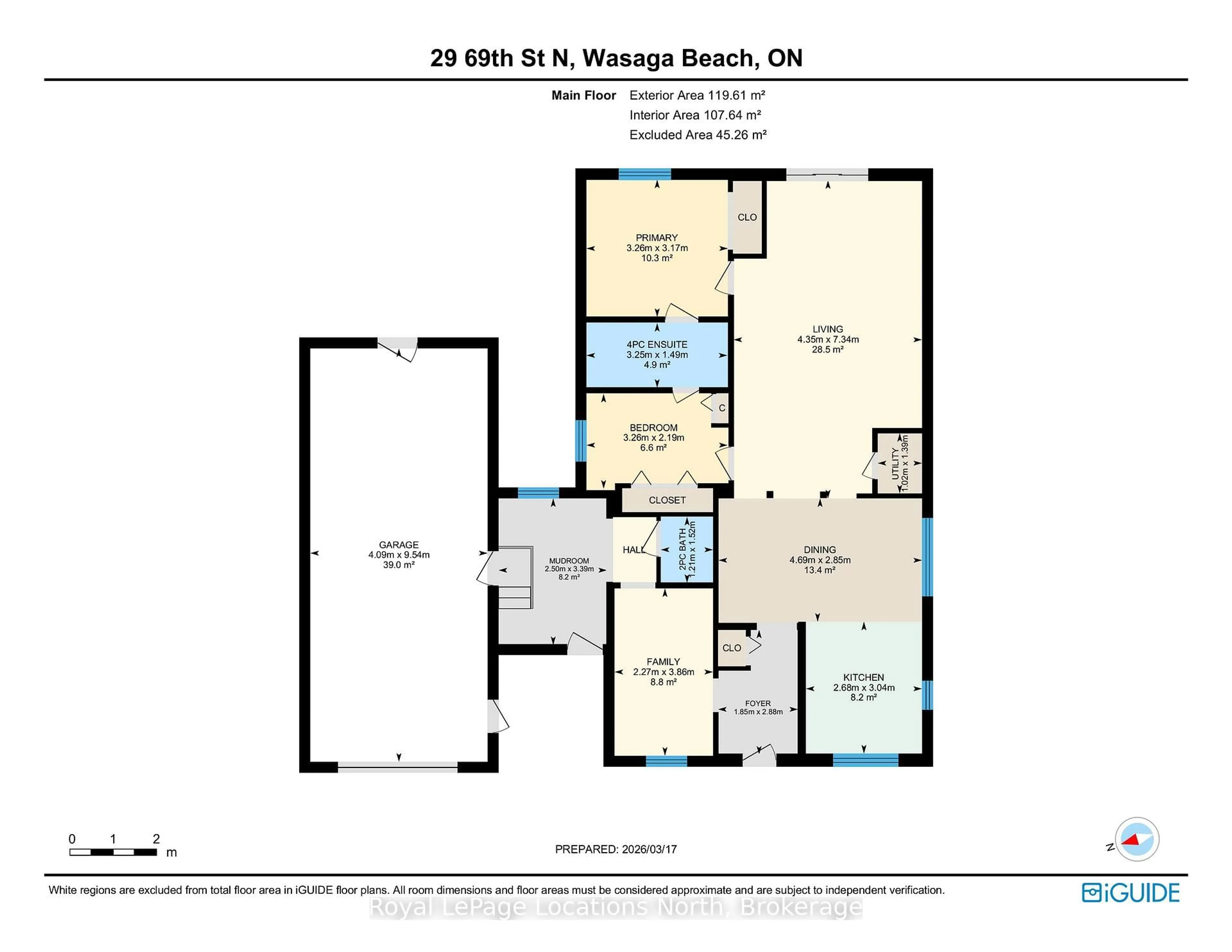 Floor plan for 29 69th St, Wasaga Beach Ontario L9Z 1T9