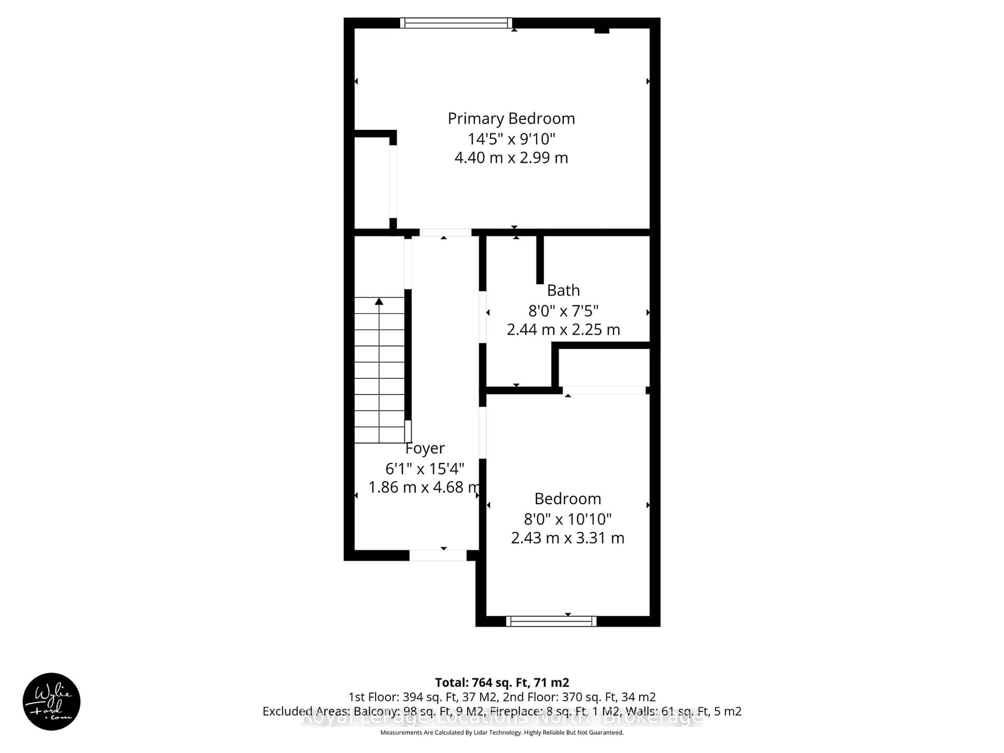 Floor plan for 13 Harbour St #253, Collingwood Ontario L9Y 5B4