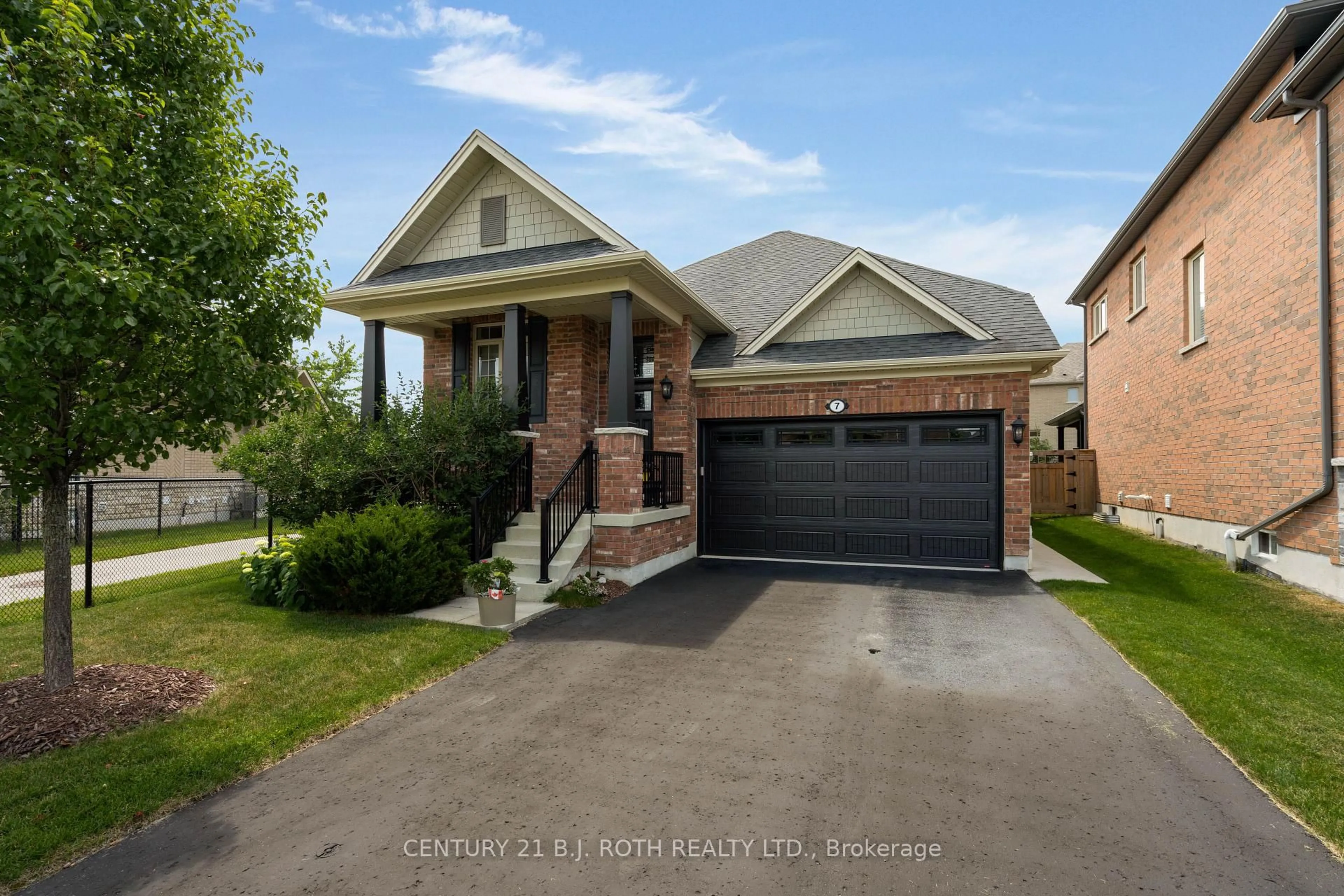 Home with brick exterior material, street for 7 Cameron St, Springwater Ontario L9X 0S6