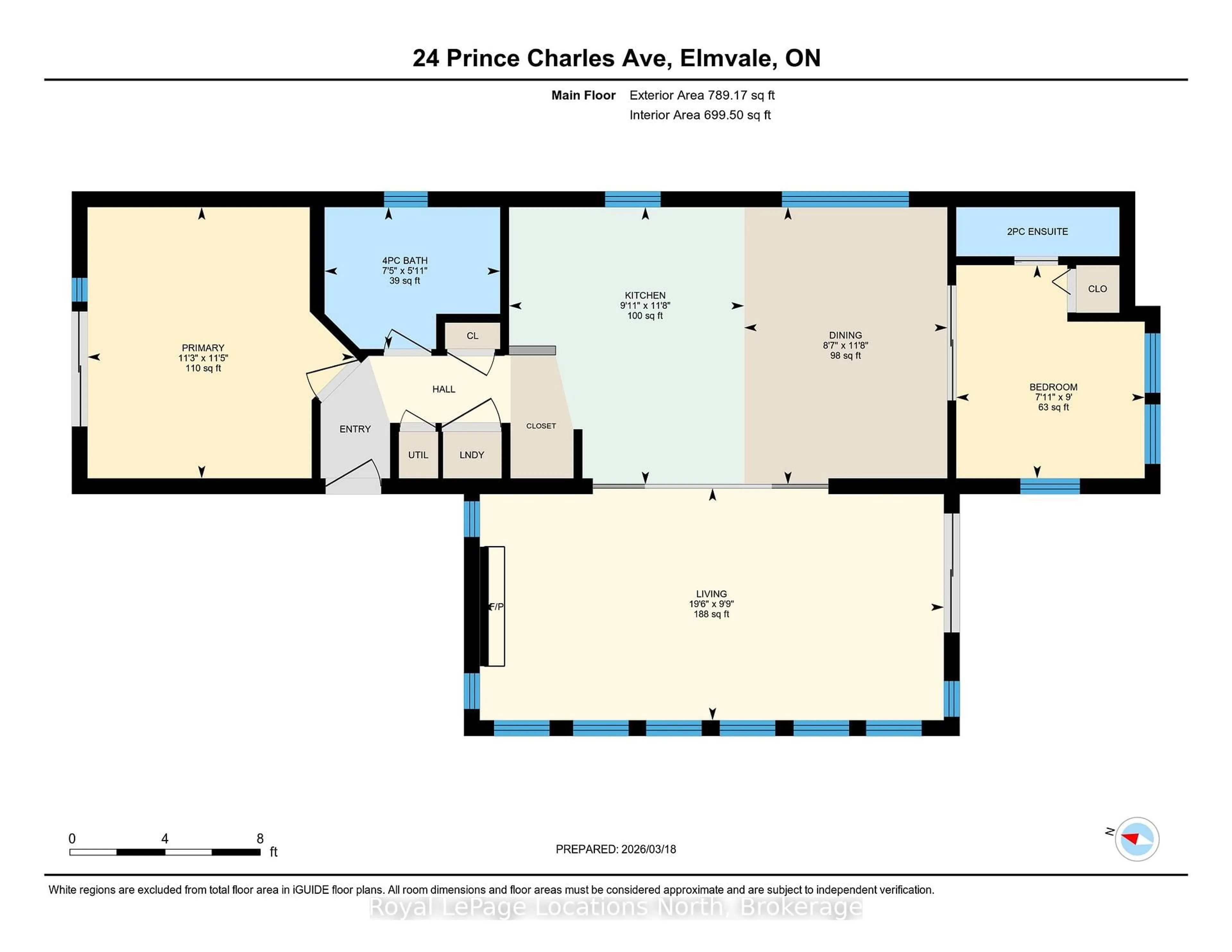Floor plan for 24 Prince Charles Ave, Springwater Ontario L0L 1P0