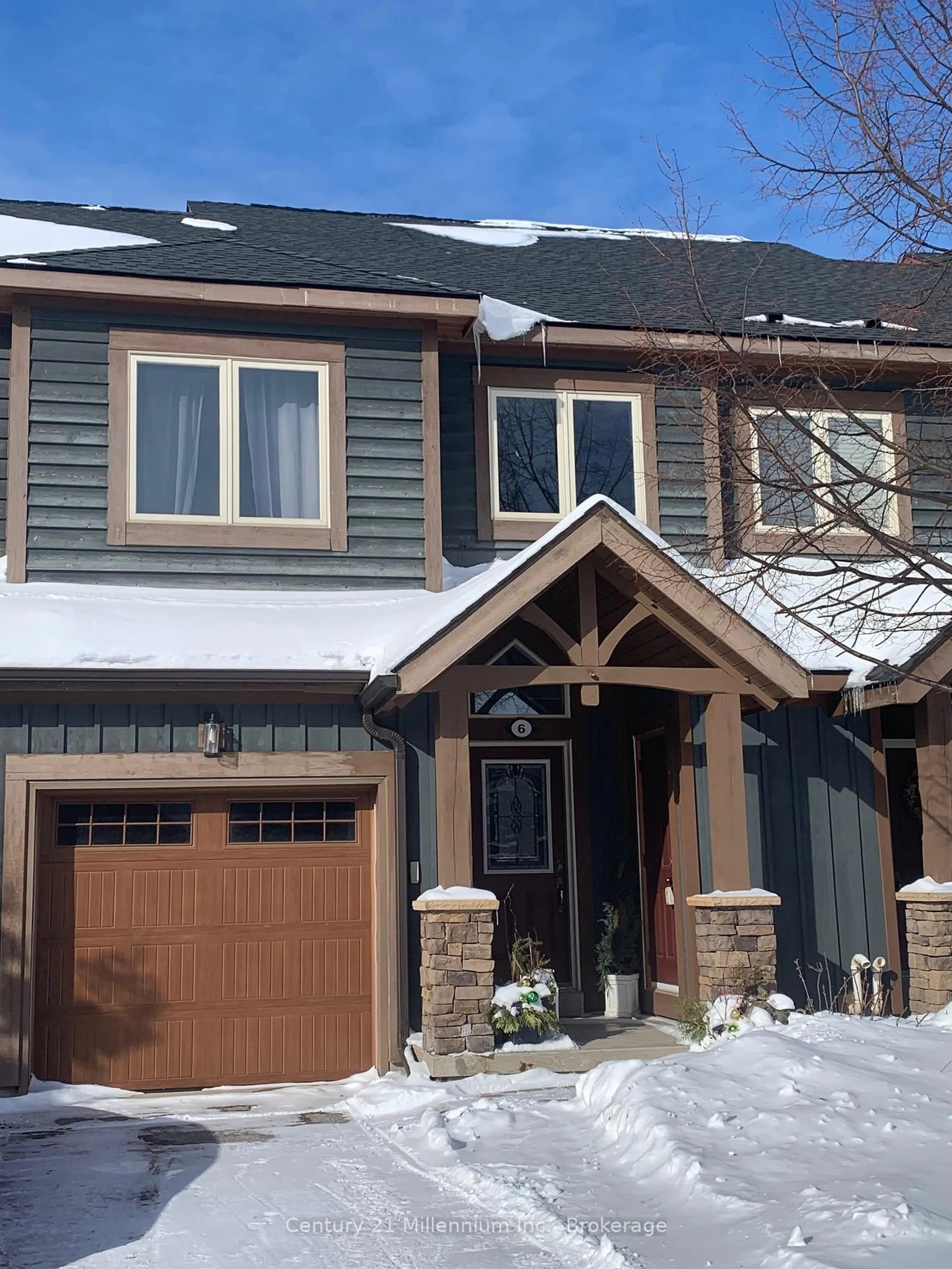 Home with brick exterior material, street for 6 Wildrose Tr #15, Collingwood Ontario L9Y 0J4