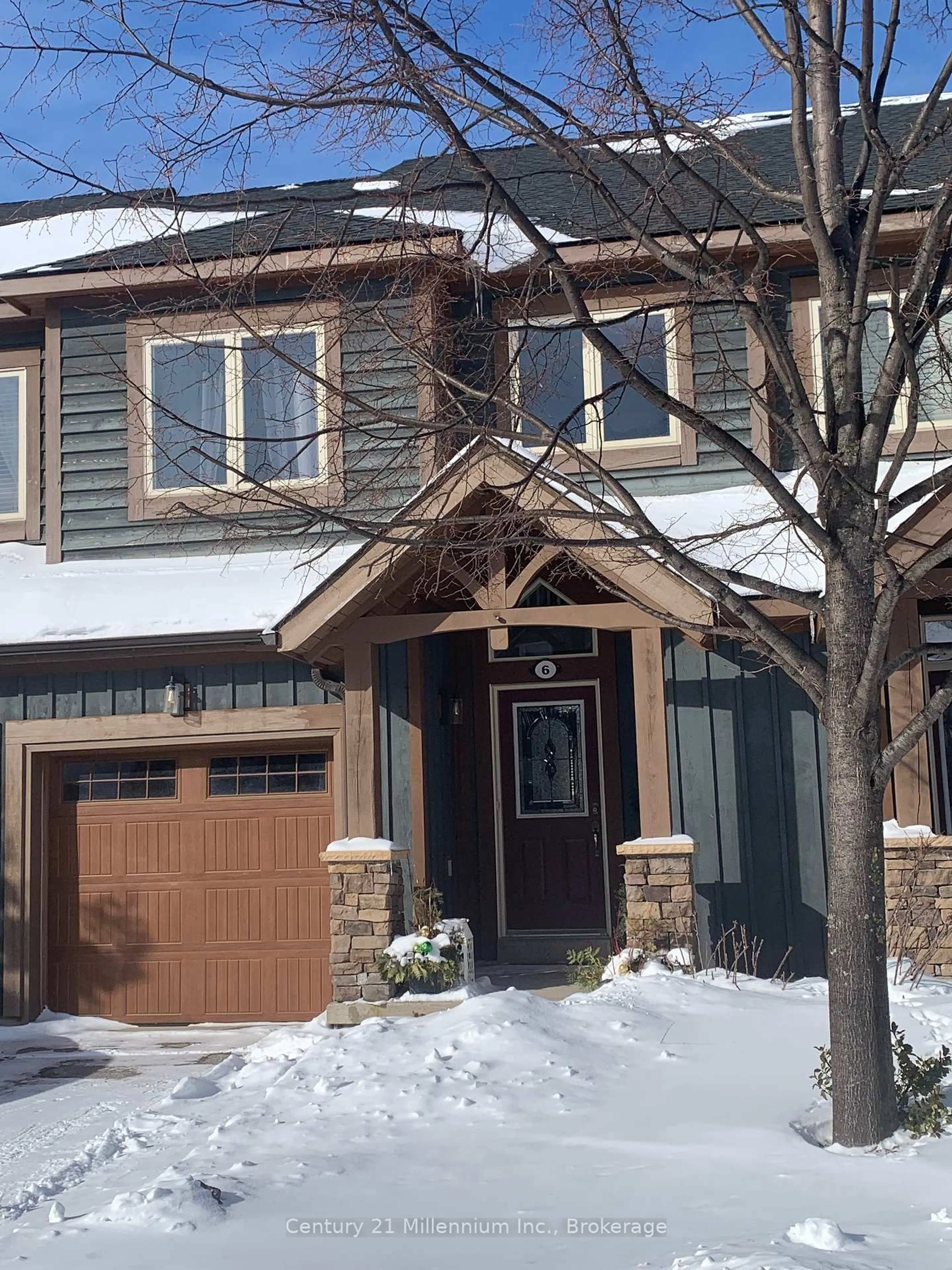 Home with brick exterior material, street for 6 Wildrose Tr #15, Collingwood Ontario L9Y 0J4