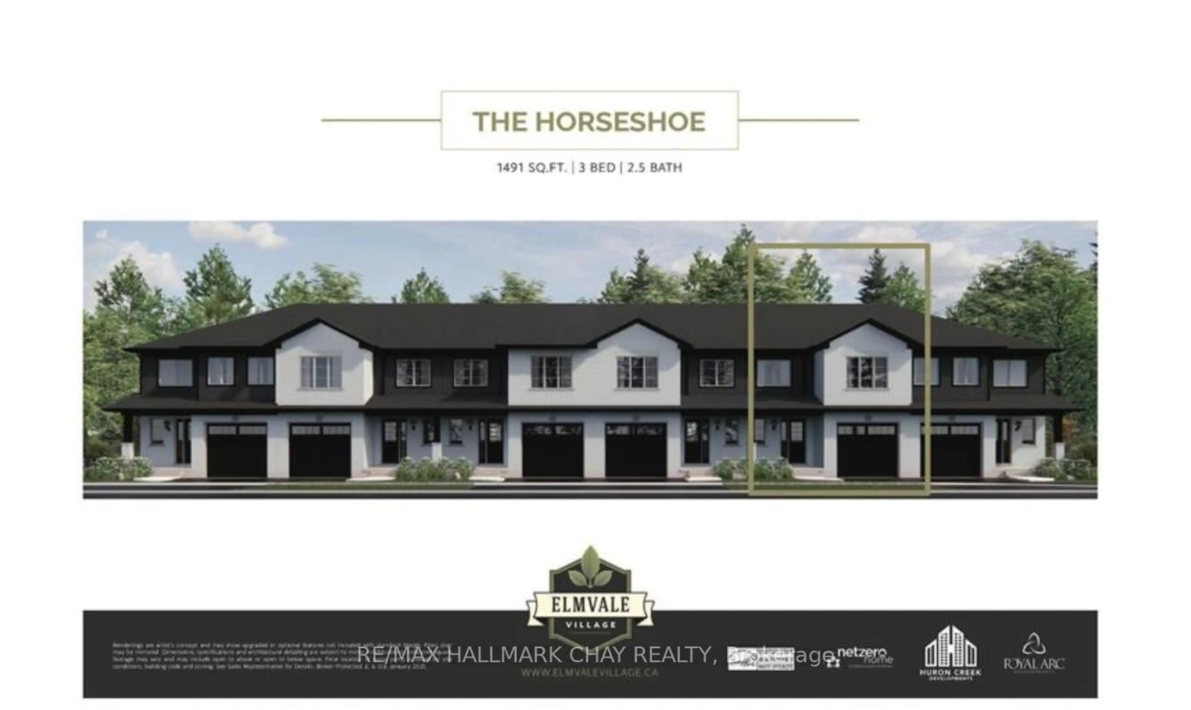 Floor plan for Lot 33 169 Queen St, Springwater Ontario L0L 1P0