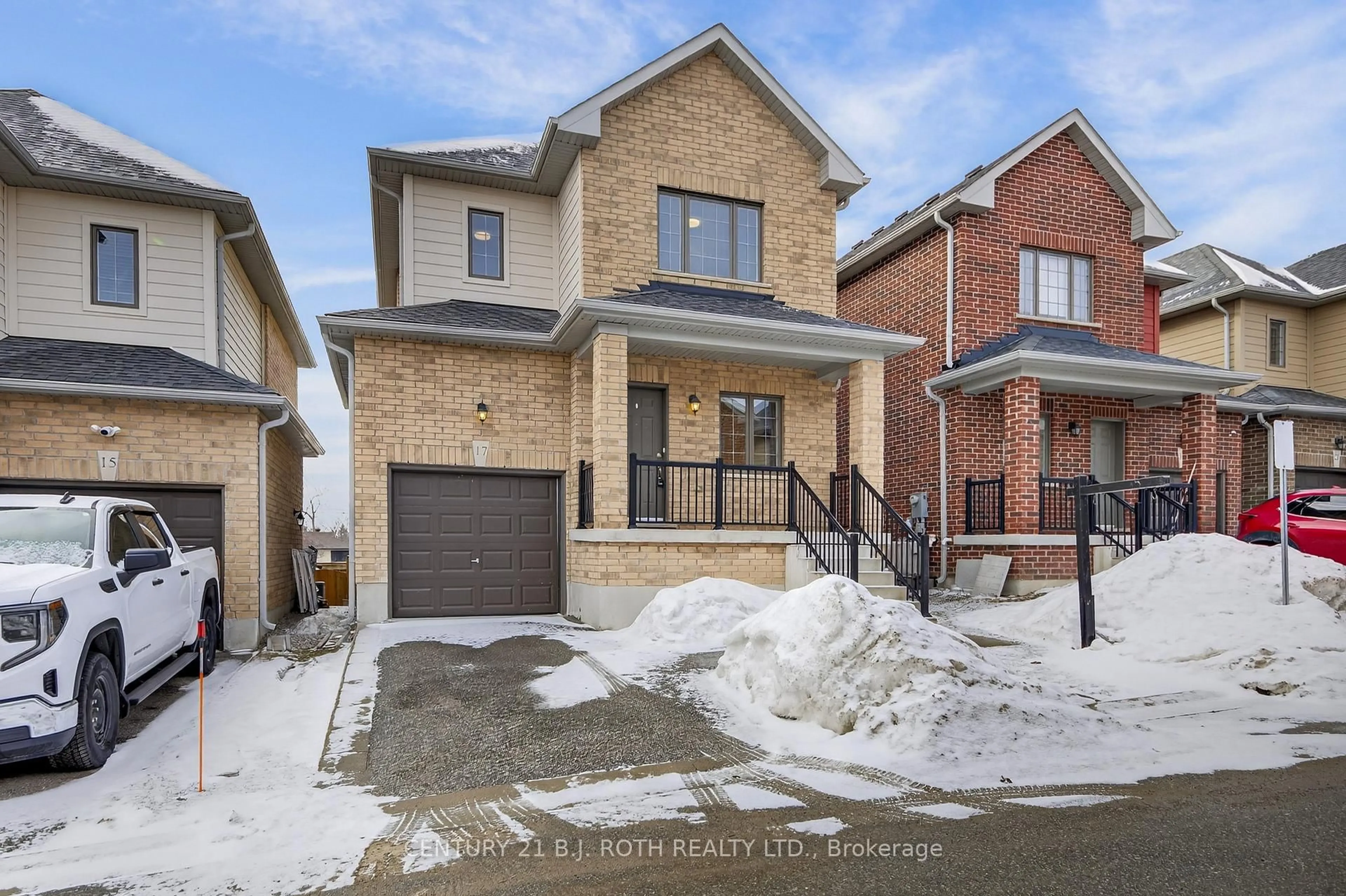 Home with brick exterior material, street for 17 BEDFORD ESTATES Cres, Barrie Ontario L4N 9K5