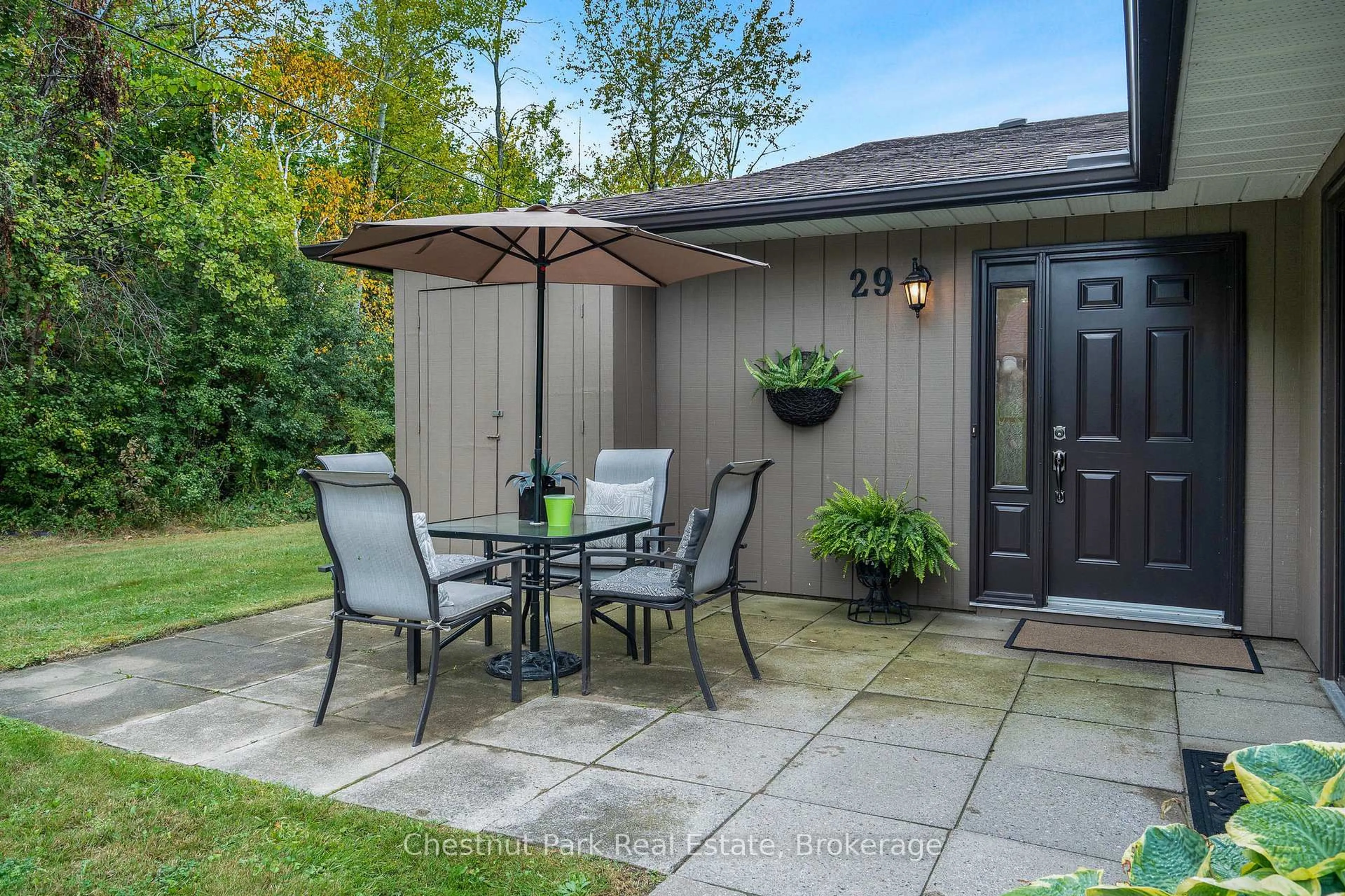 Patio, street for 29 Trafalgar Rd, Collingwood Ontario L9Y 5G4