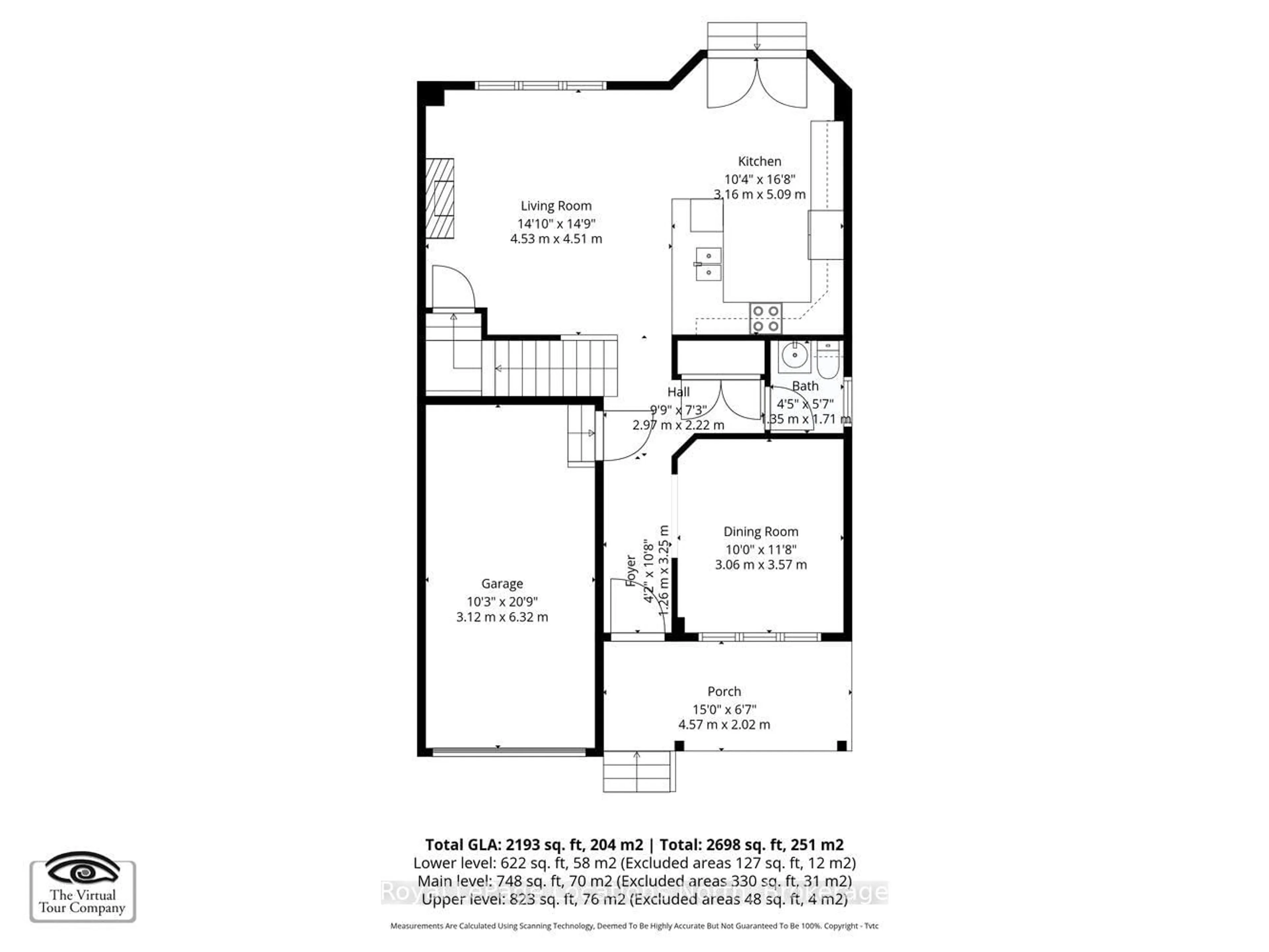Floor plan for 3 Clark St, Collingwood Ontario L9Y 0J1
