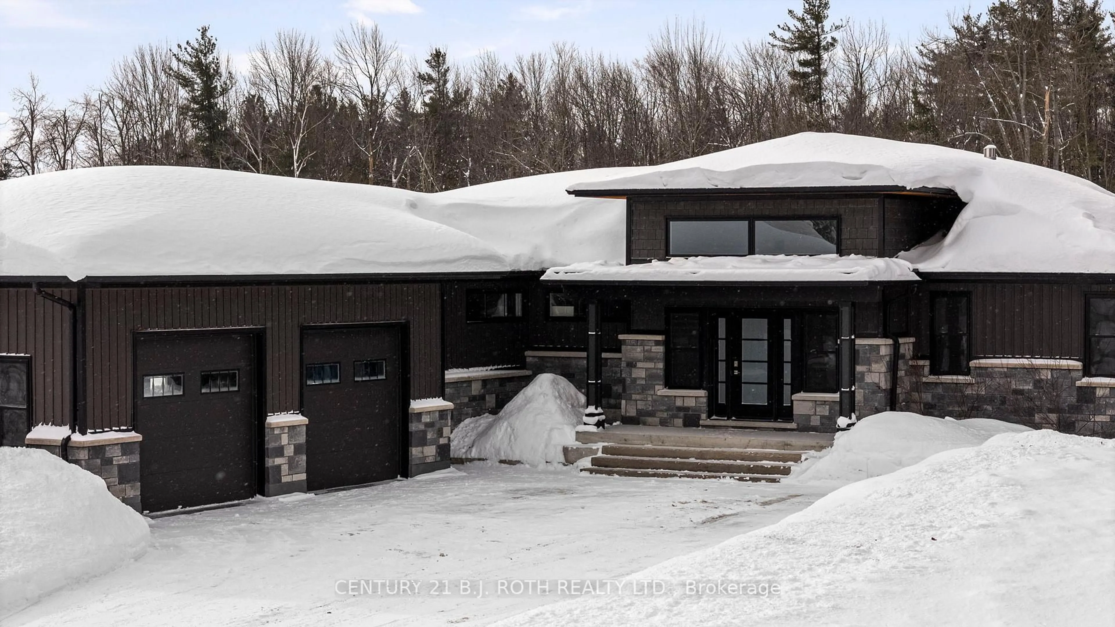 Home with brick exterior material, street for 3510 Brennan Line, Severn Ontario L3V 0W3