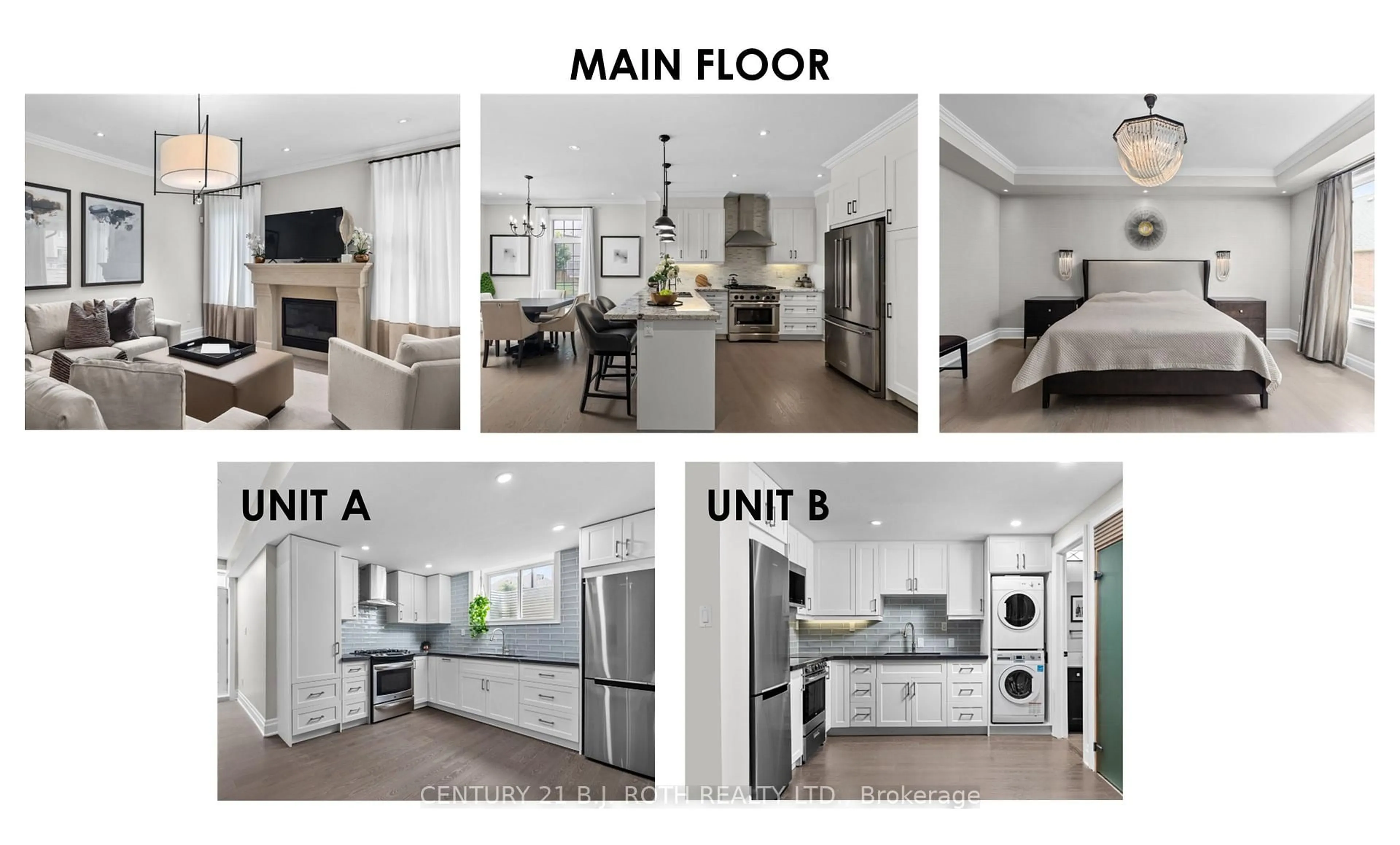 Open concept kitchen, ceramic/tile floor for 3 Cameron St, Springwater Ontario L9X 0S6