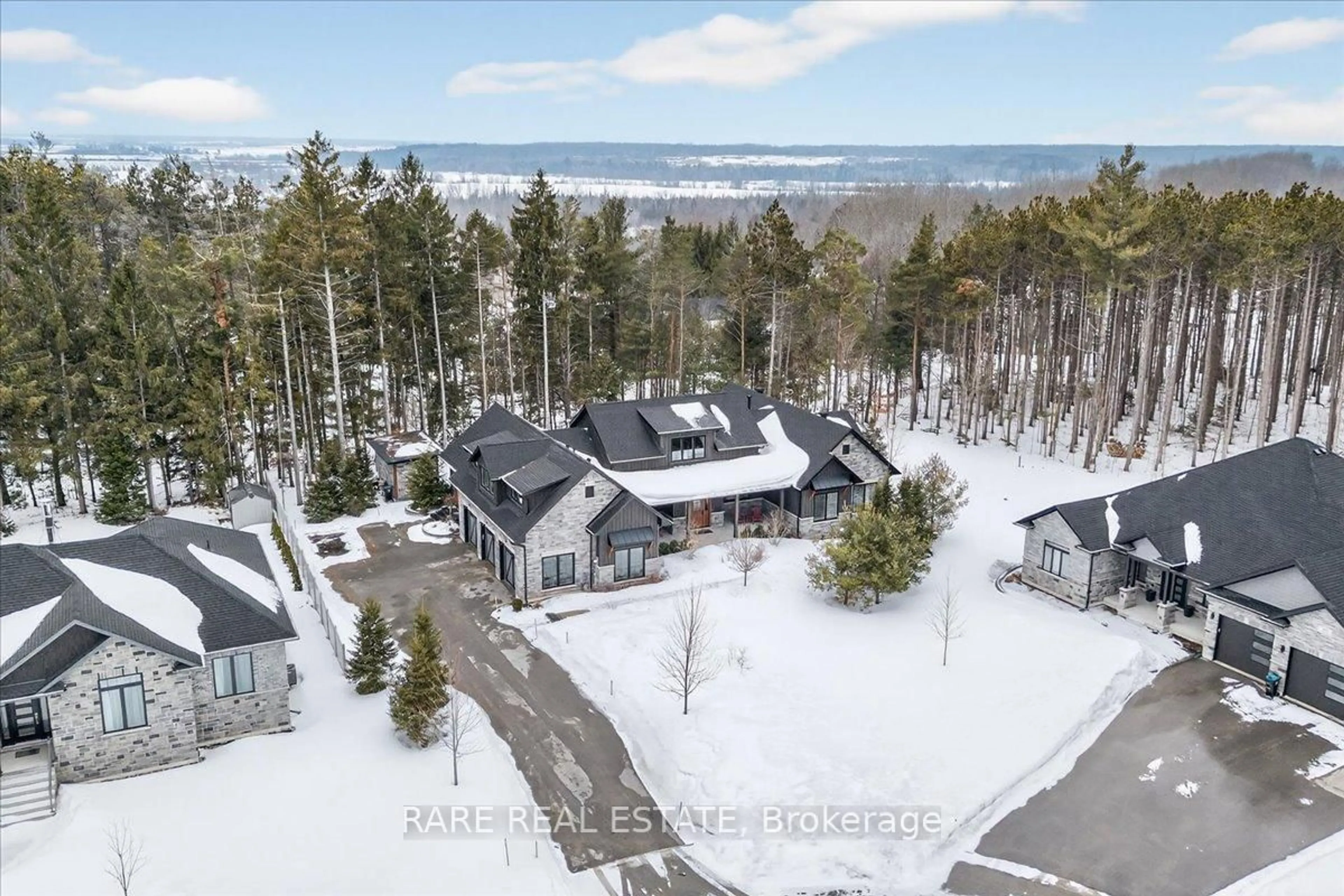 A pic from outside/outdoor area/front of a property/back of a property/a pic from drone, unknown for 65 Ghibb Ave, Springwater Ontario L9X 2A7
