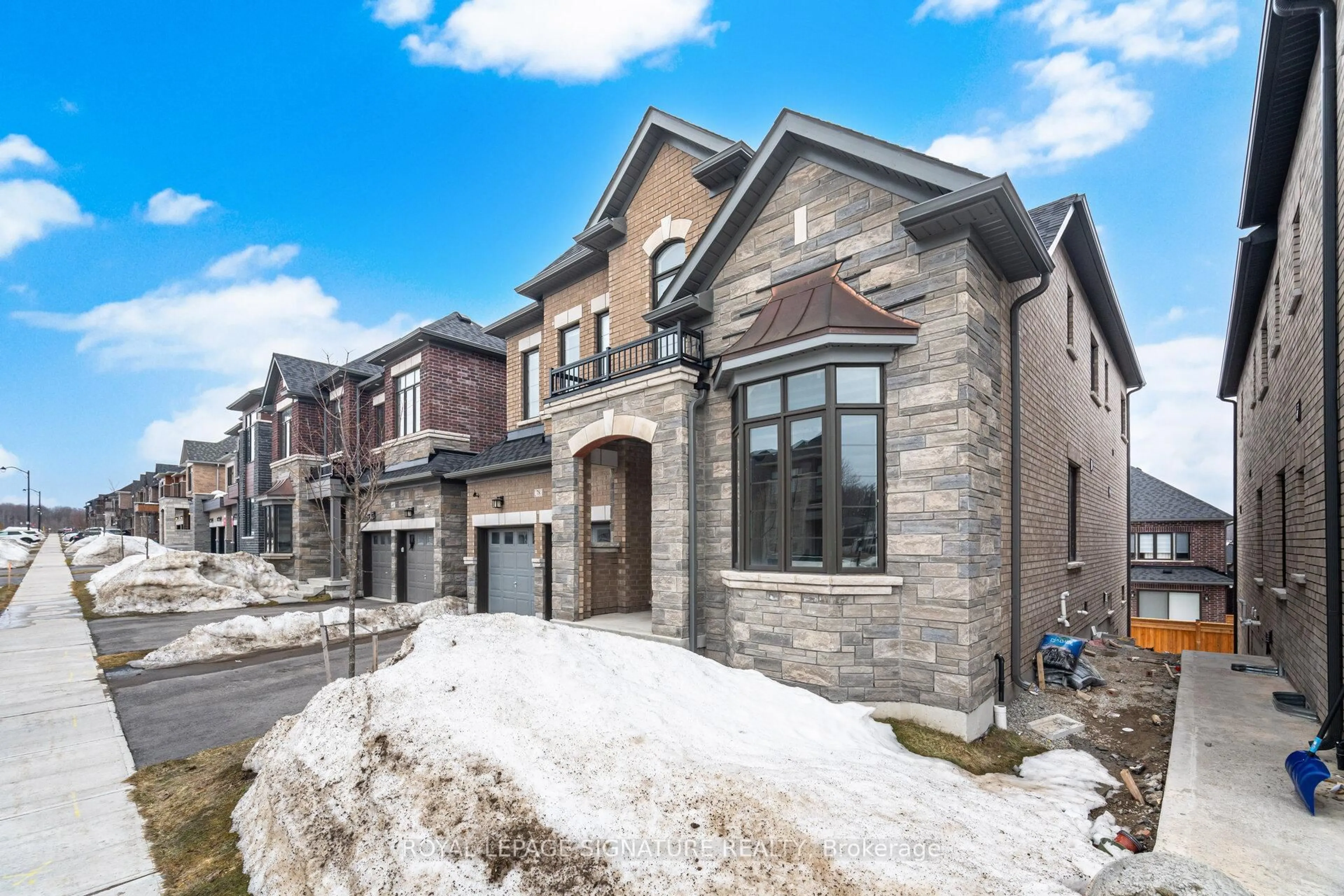 Home with brick exterior material, street for 78 Bearberry Rd, Springwater Ontario L9X 2C9