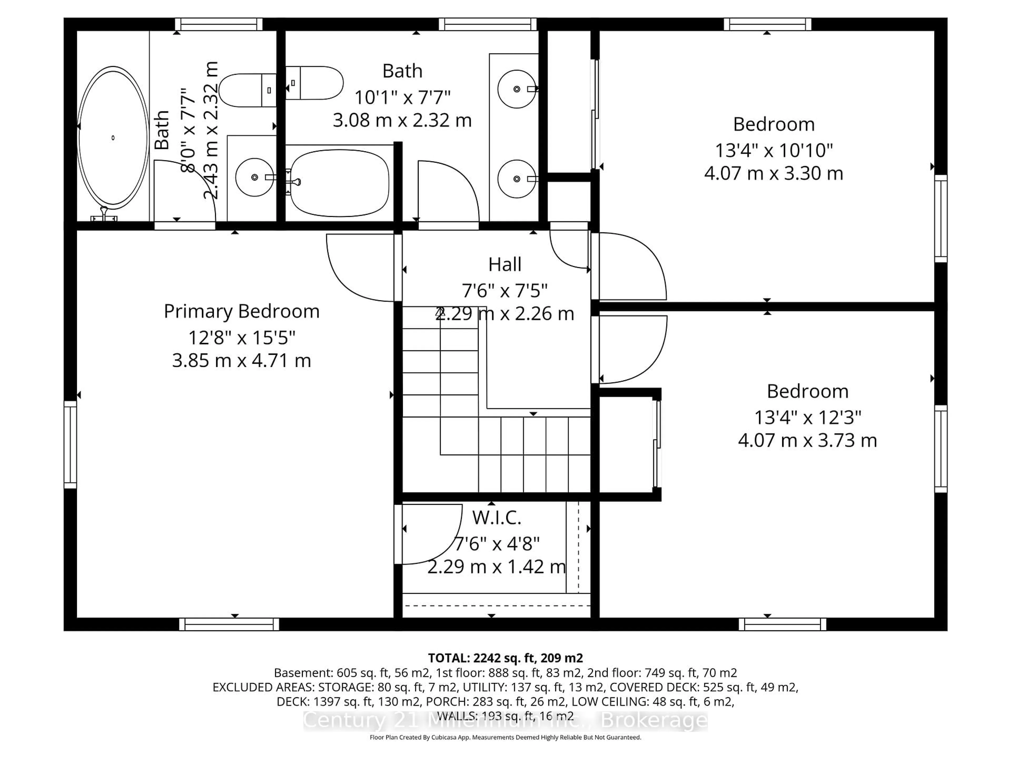 Floor plan for 1547 County 42 Rd, Clearview Ontario L0M 1S0