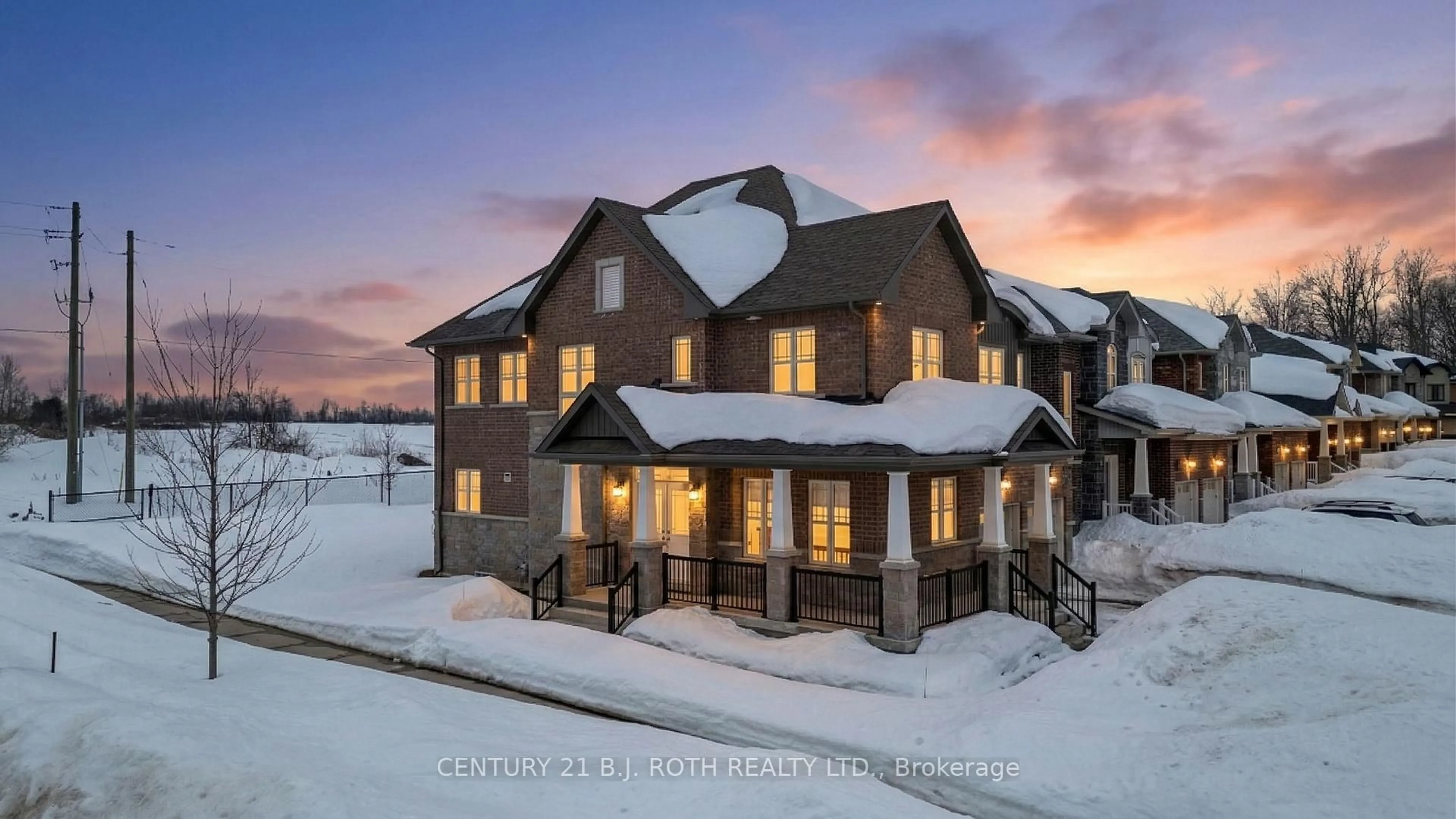 A pic from outside/outdoor area/front of a property/back of a property/a pic from drone, street for 2978 Annalysse Dr, Orillia Ontario L3V 8J5