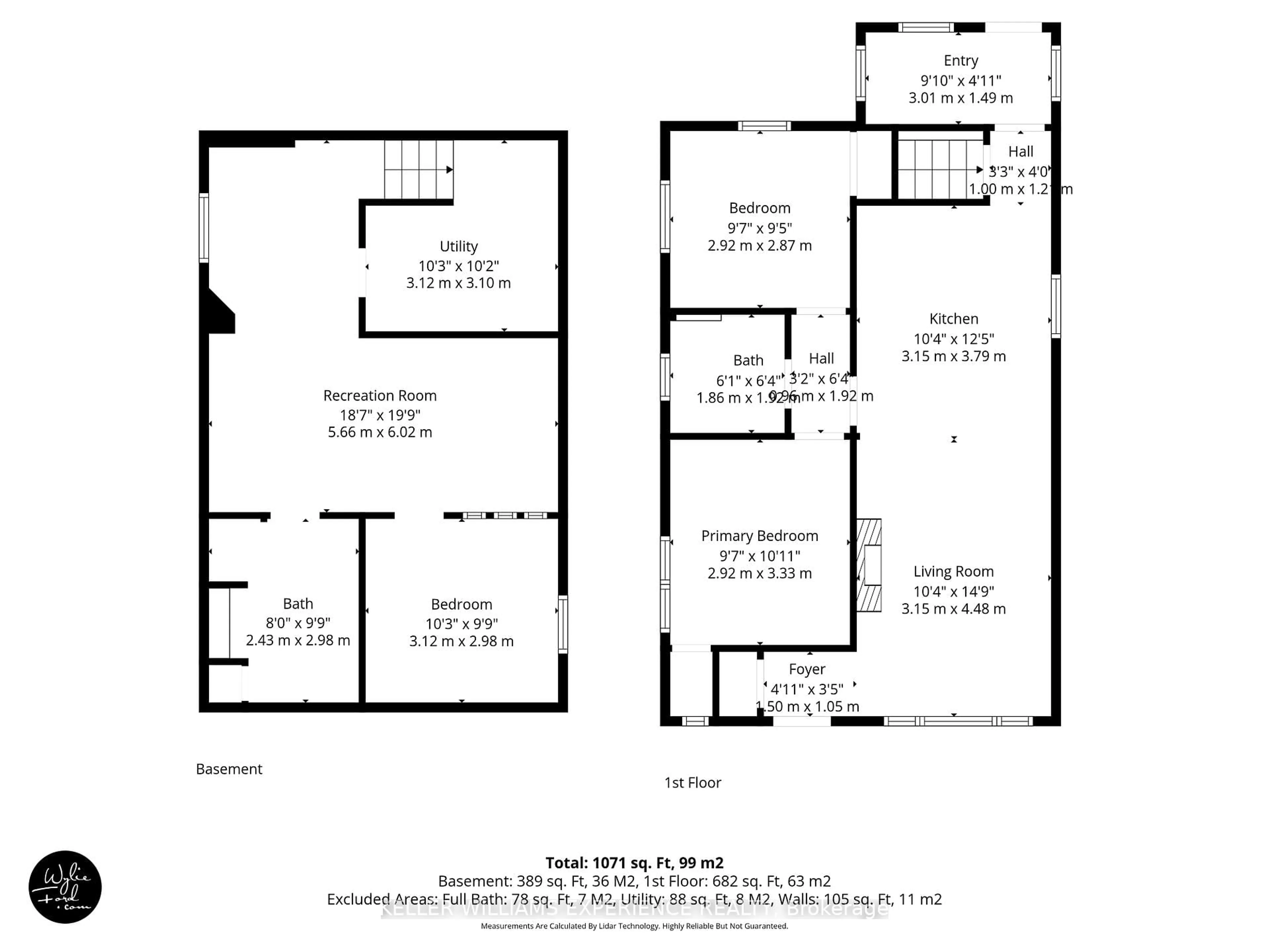 Floor plan for 32 HENRY St, Barrie Ontario L4N 1C4