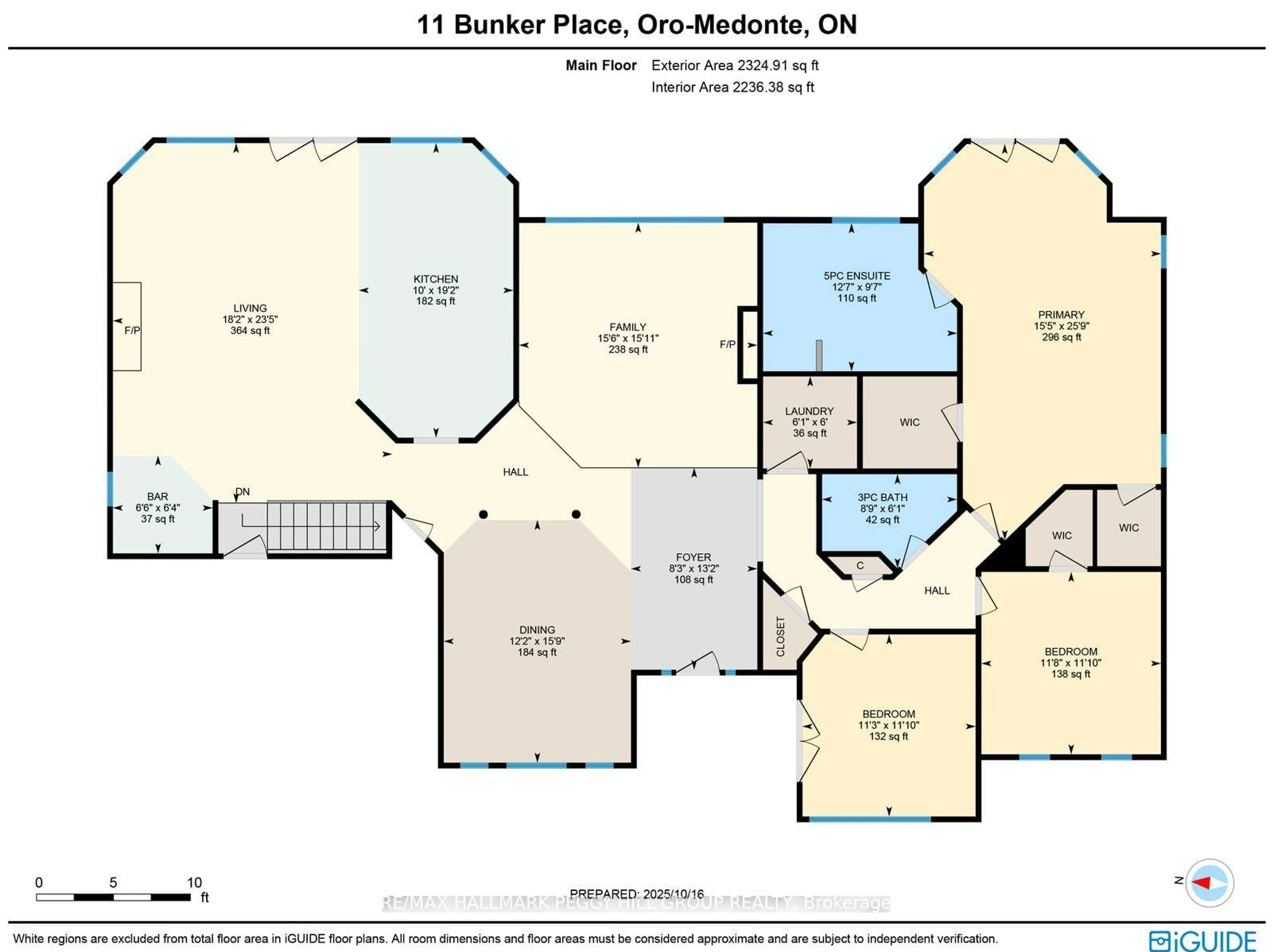Floor plan for 11 Bunker Pl, Oro-Medonte Ontario L0L 2L0