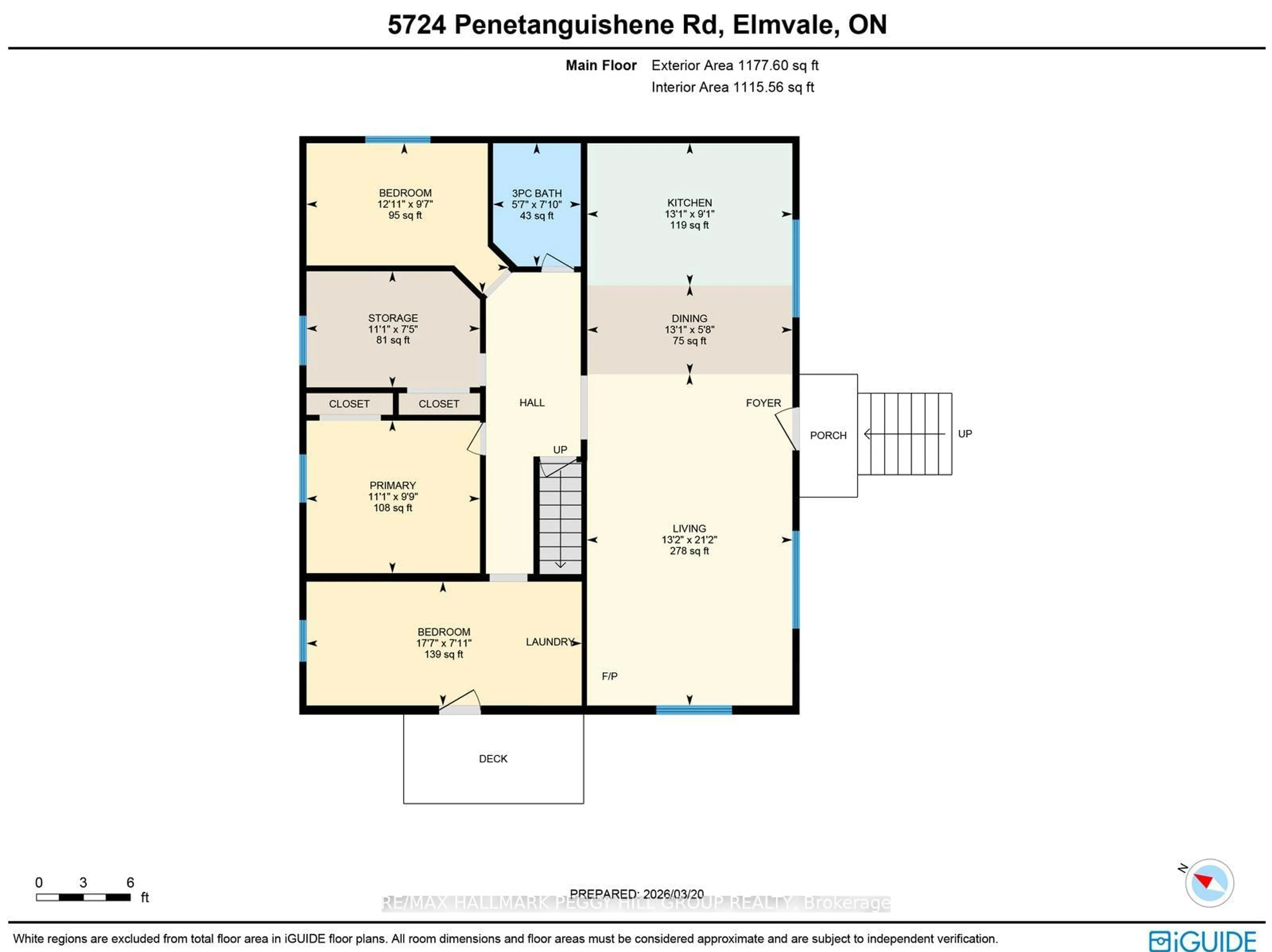 Floor plan for 5724 & 1 Penetanguishene Road & Cedar Lane, Springwater Ontario L0L 1P0