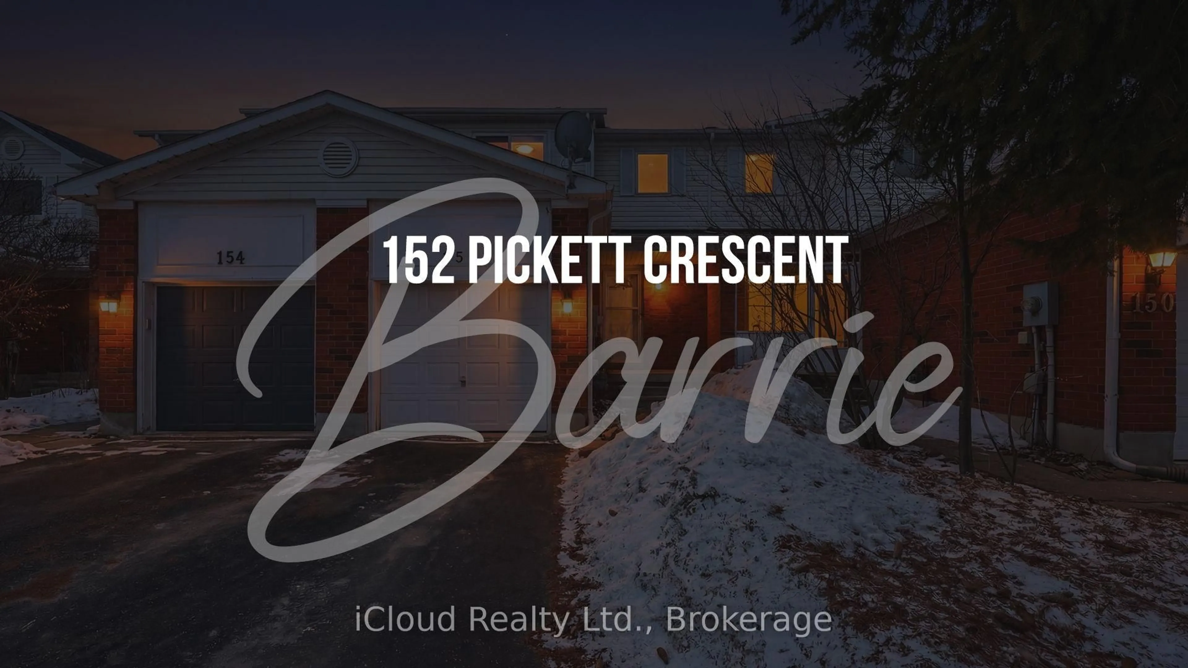 Unknown for 152 Pickett Cres, Barrie Ontario L4N 8C2