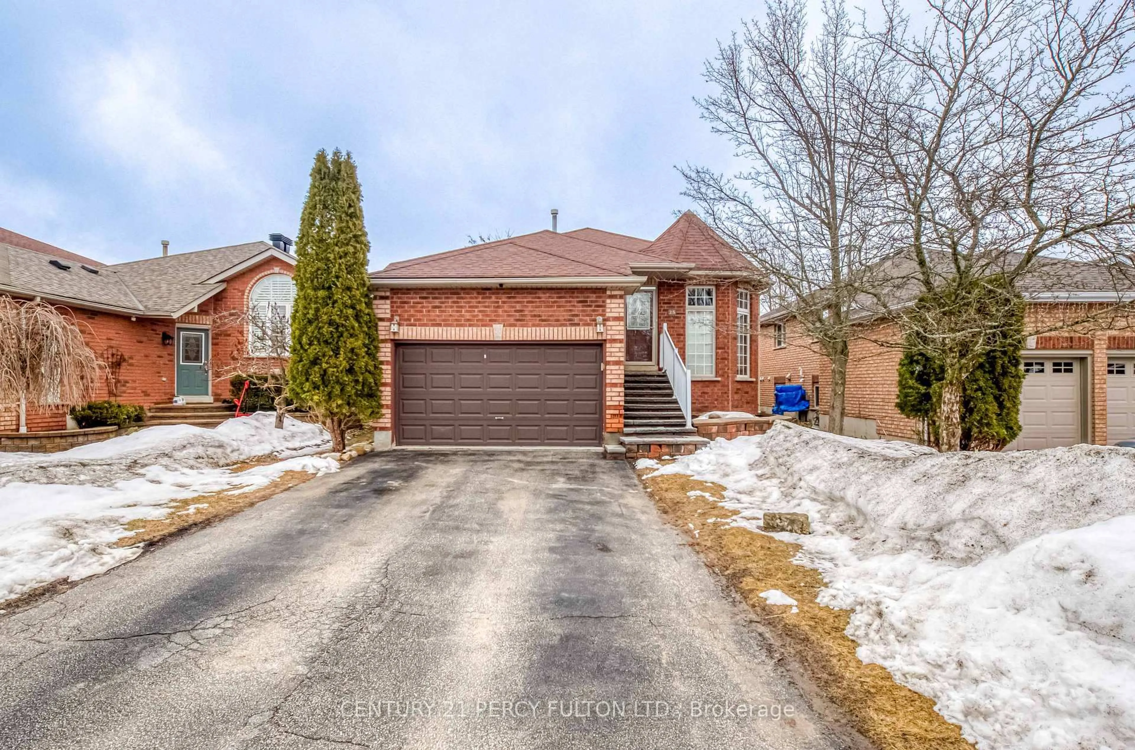 Home with brick exterior material, street for 25 Crompton Dr, Barrie Ontario L4M 6N1